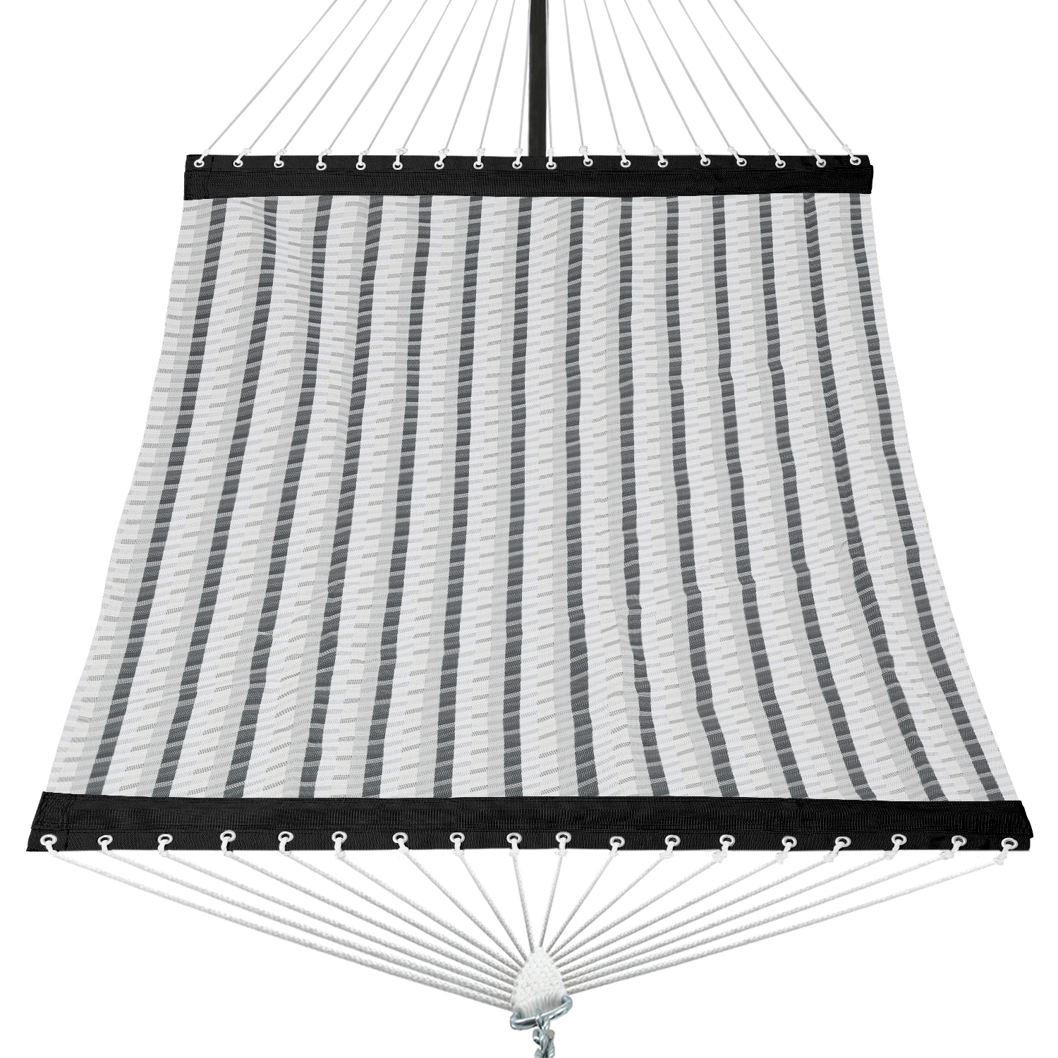  TSL-HK2-MOCHA-ZJ Texlin Hammock Grey Check Jacquard Fabric Hammock