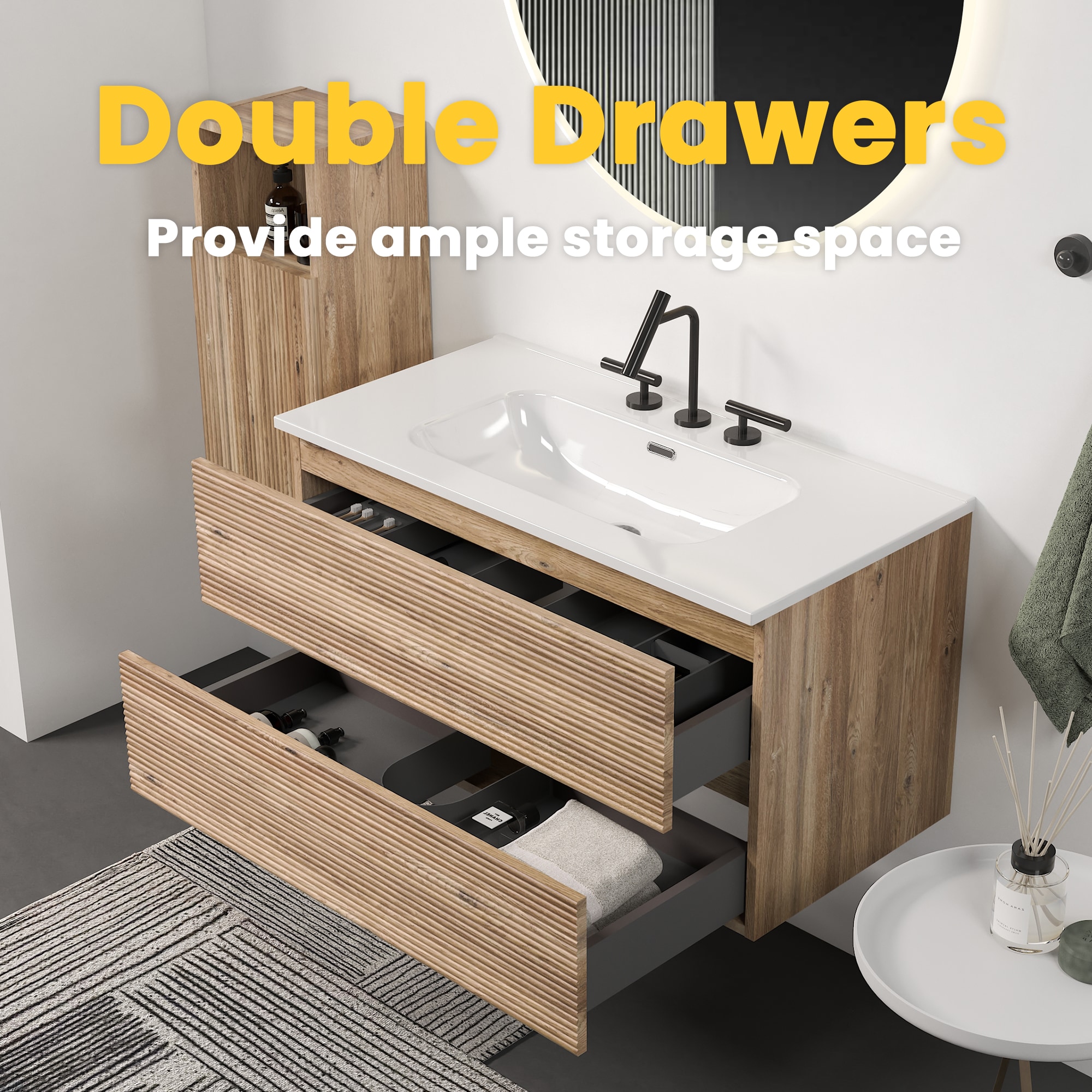 Afhocomp MOABBV1036RW Bath-Vanity-Combo - View #3