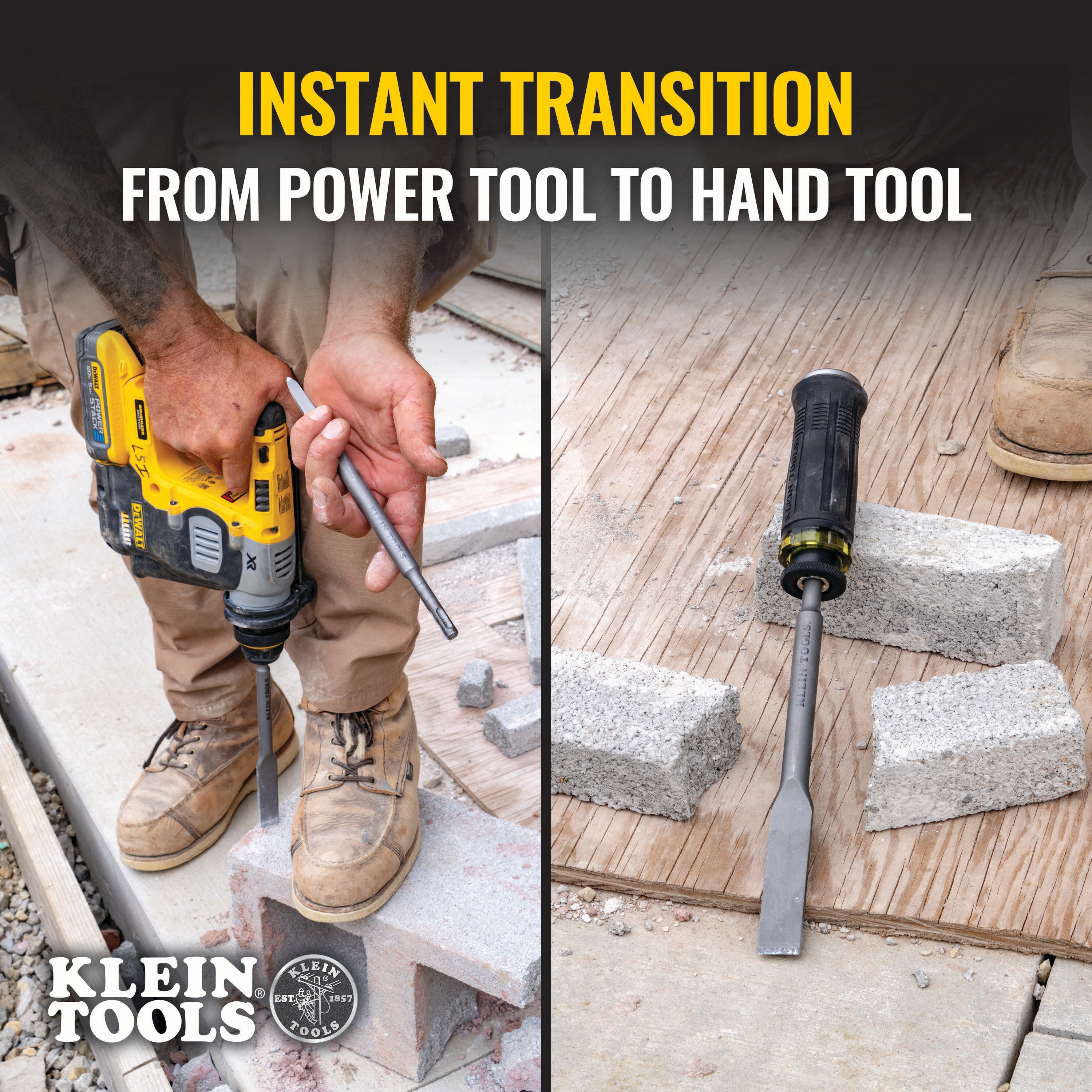 Klein Tools 32755SD Chisel-Bits - View #2