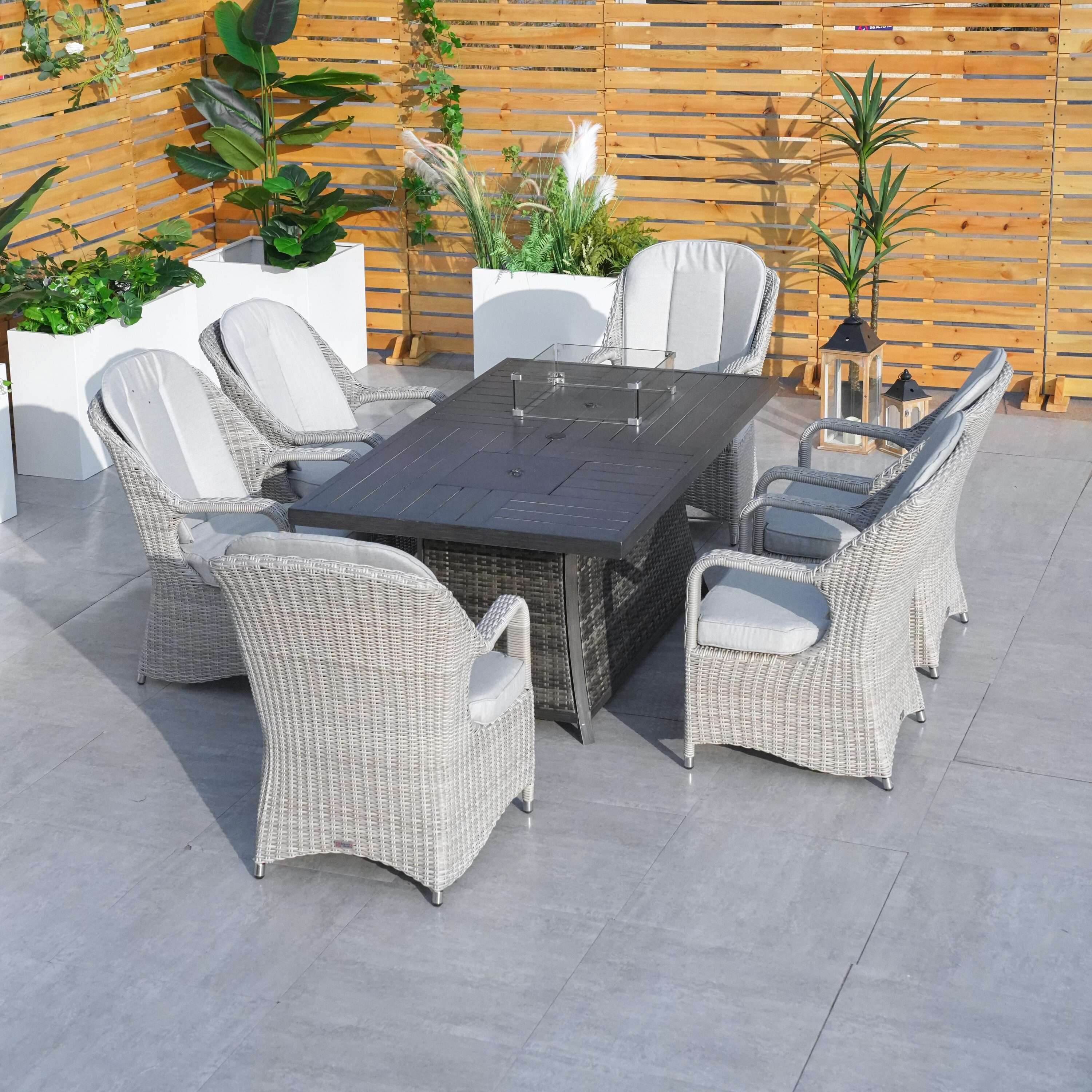 Direct Wicker DWG-06FI009HL-GR Patio-Conversation-Sets - View #10