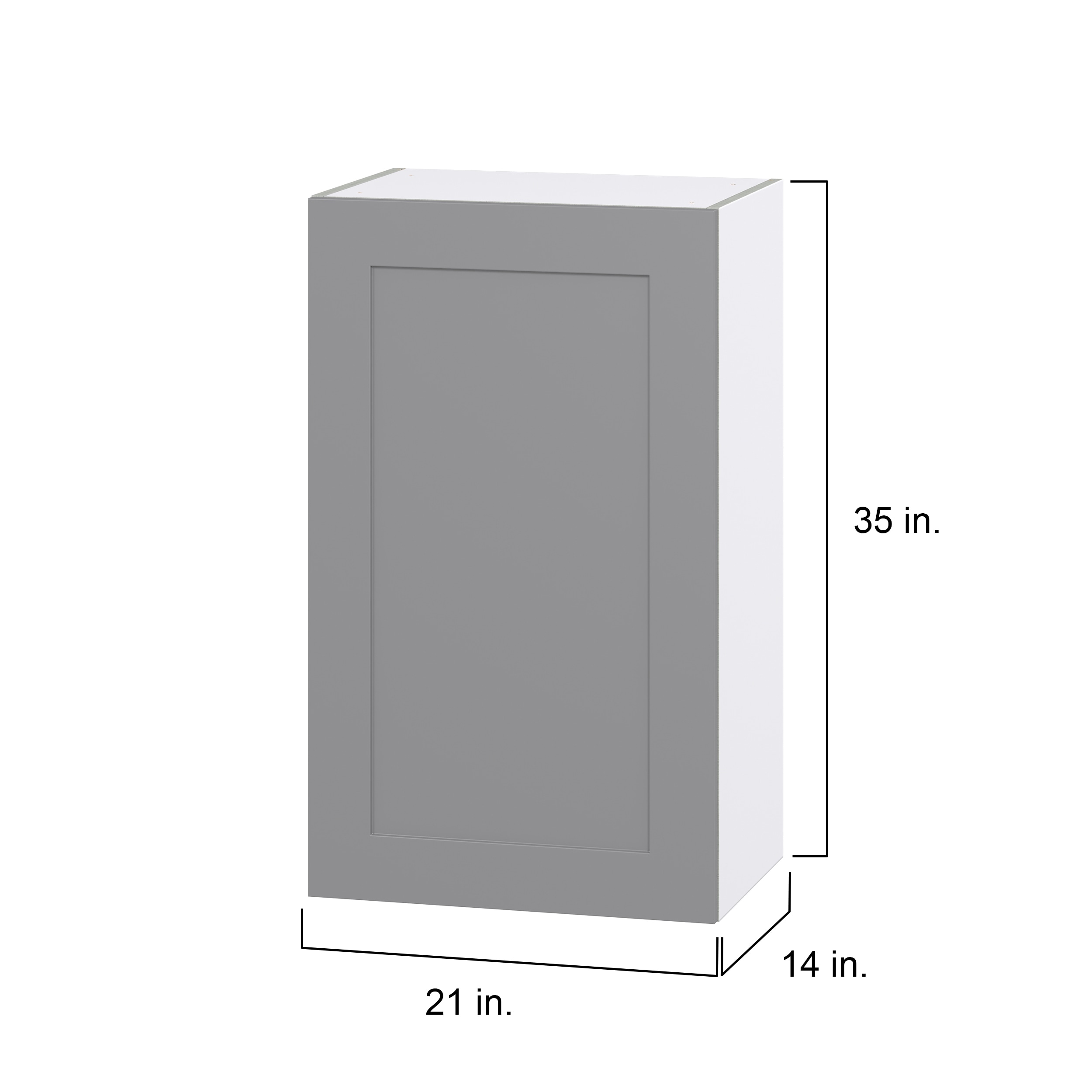 Hugo&Borg DSW2135(L/R)-BM Cabinets-Kitchen - View #4