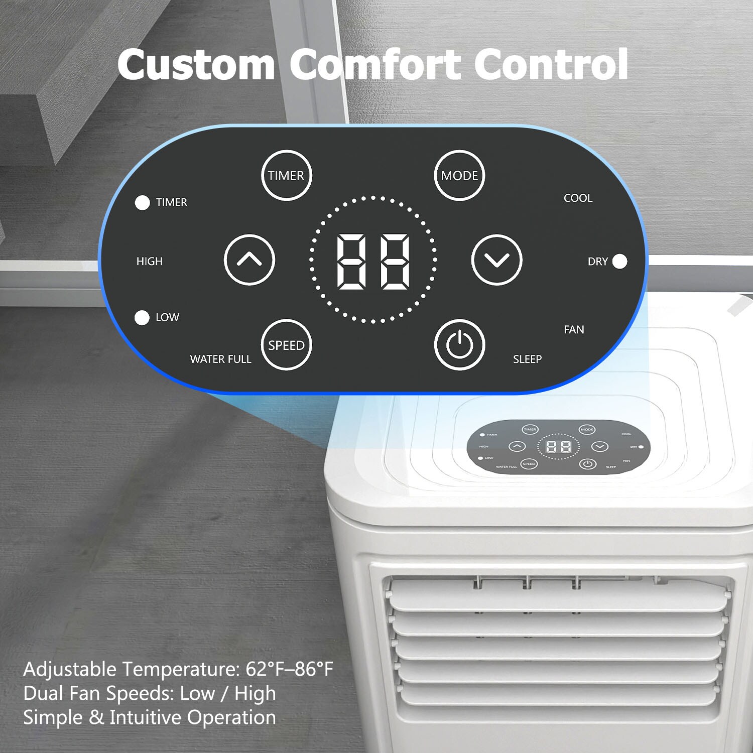 TMWINGS 10000BTU PORTABLE AC Portable-Air-Conditioners - View #2