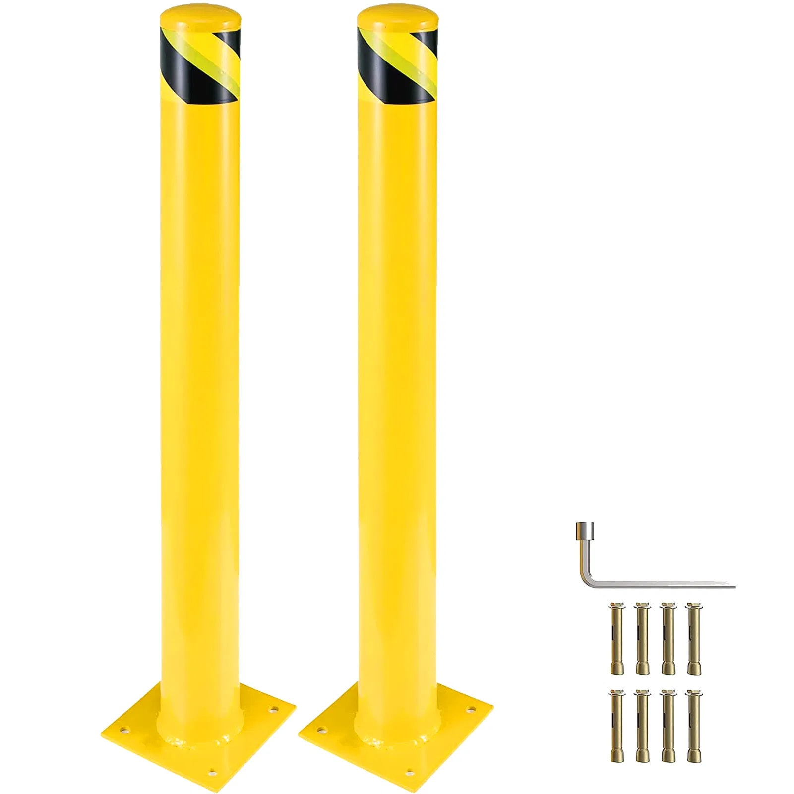 Kahomvis OL-QP242-12 42-in Steel Bollard