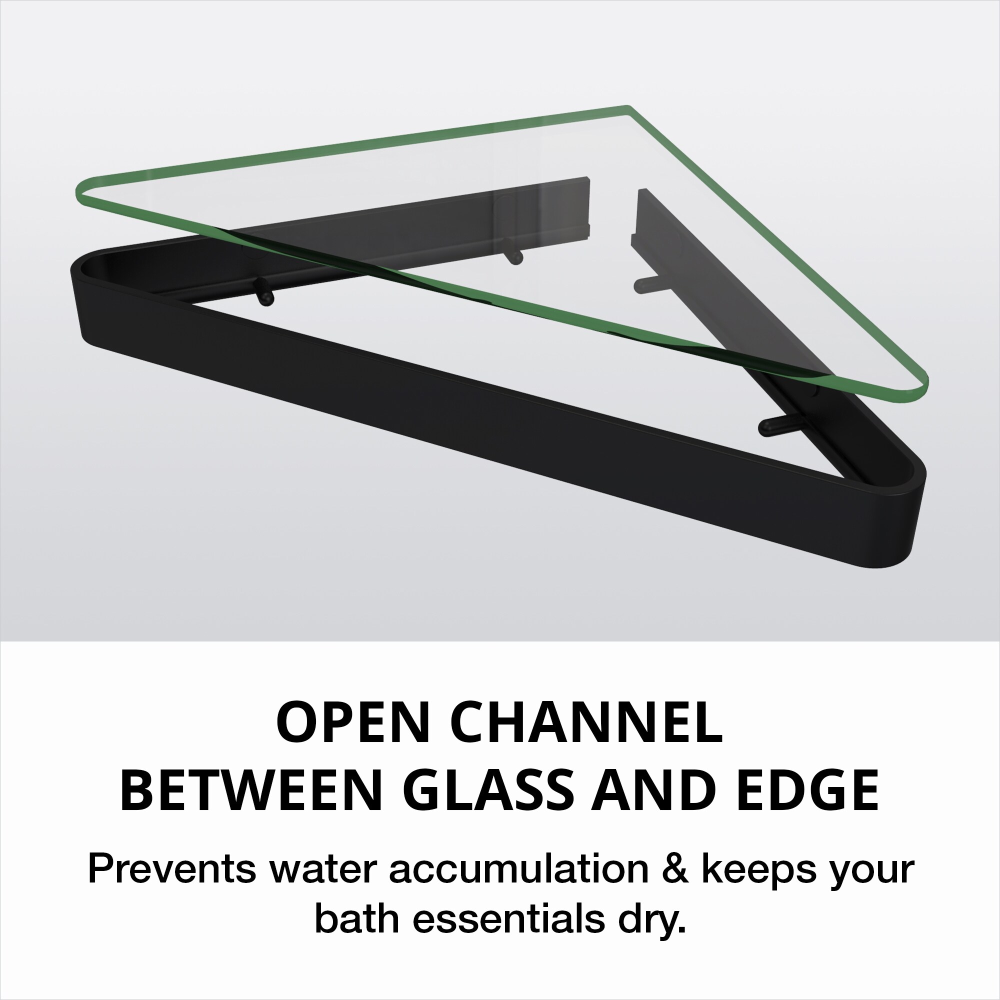 DreamLine ACLW1010SH88 Bathroom-Shelves - View #11
