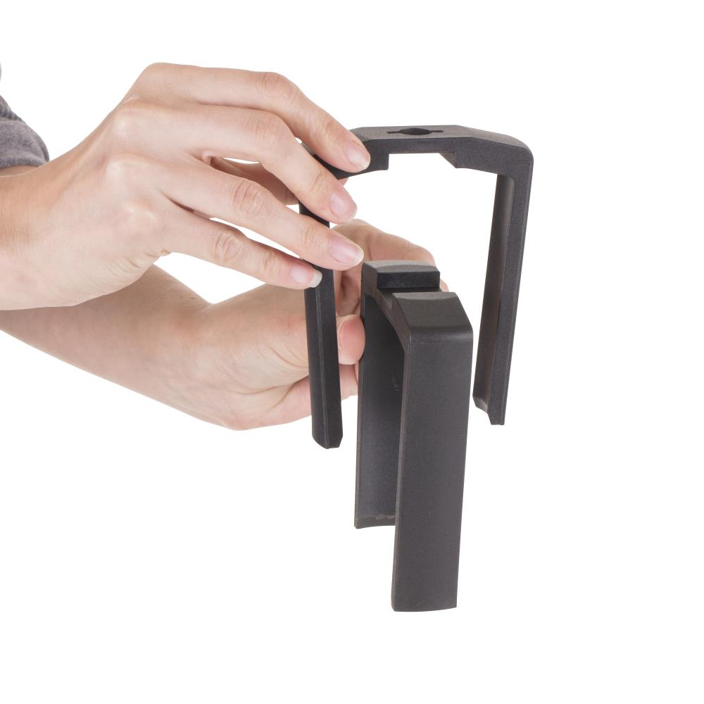 US Weight Plastic Stanchion Sign Holder with Plexiglass