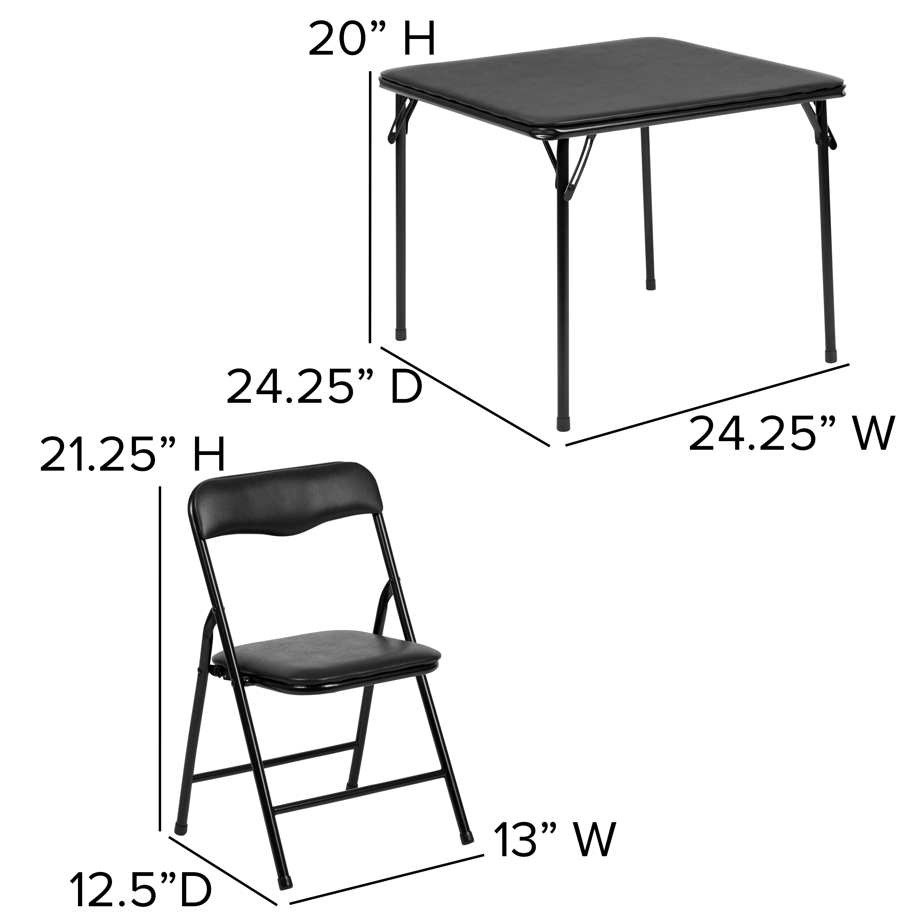 Flash Furniture 889142582229 Folding-Furniture-Sets - View #7