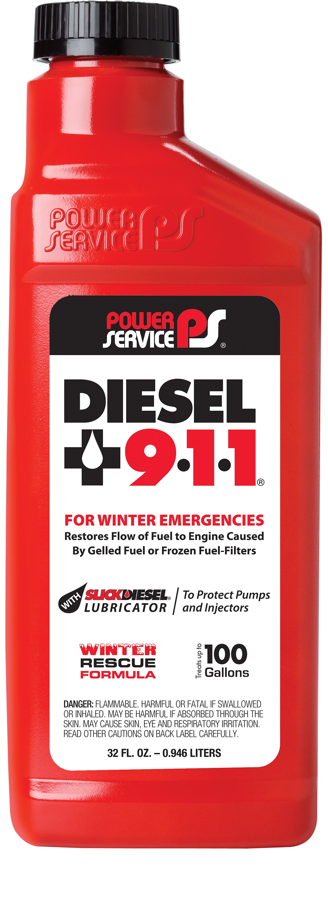 Power Service Diesel 911 32 oz - Winter Diesel Treatment, Restores Fuel  Flow, Protects Pumps & Injectors