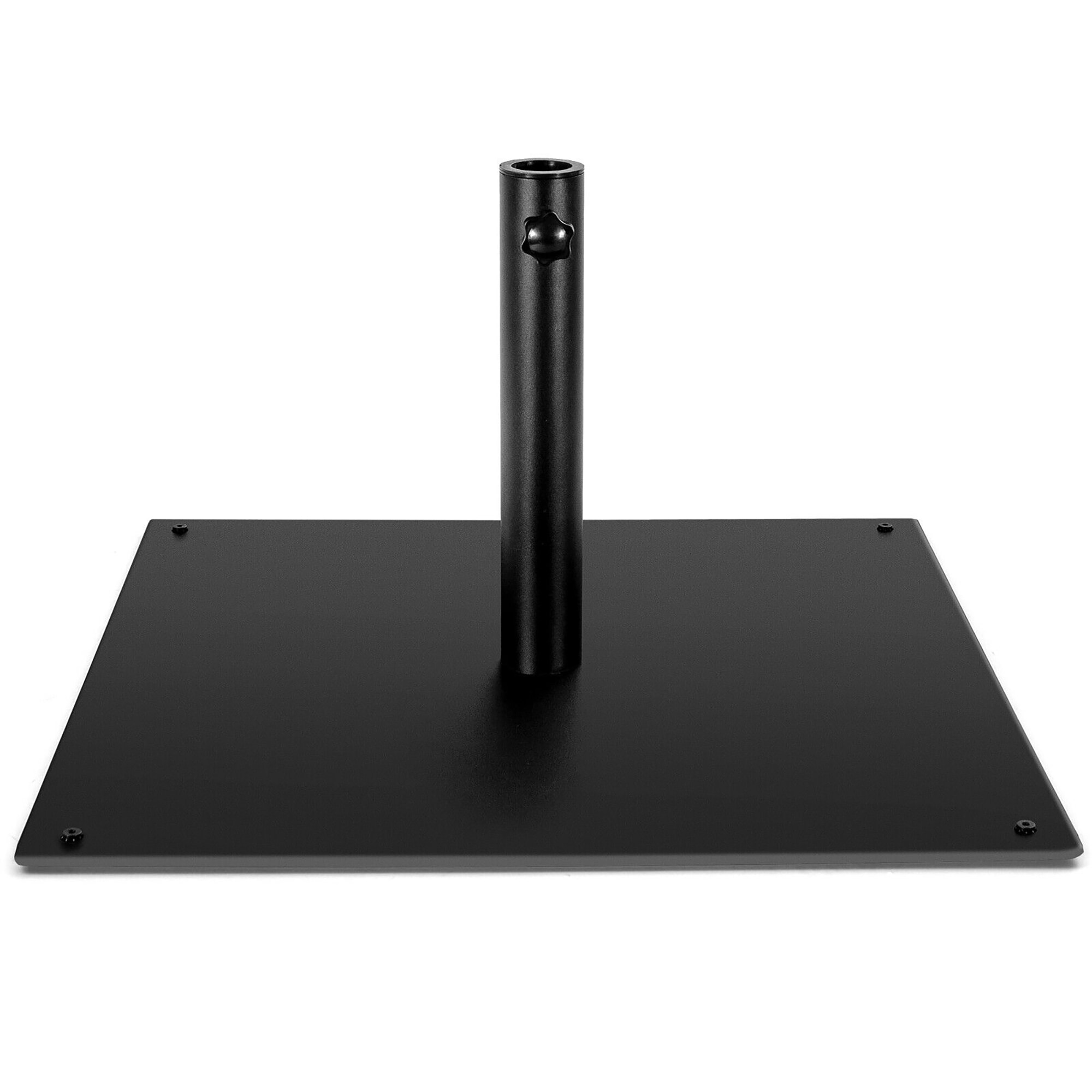 BABOOM BOM-0530-CO Square Patio Umbrella Base Black Patio Umbrella Base
