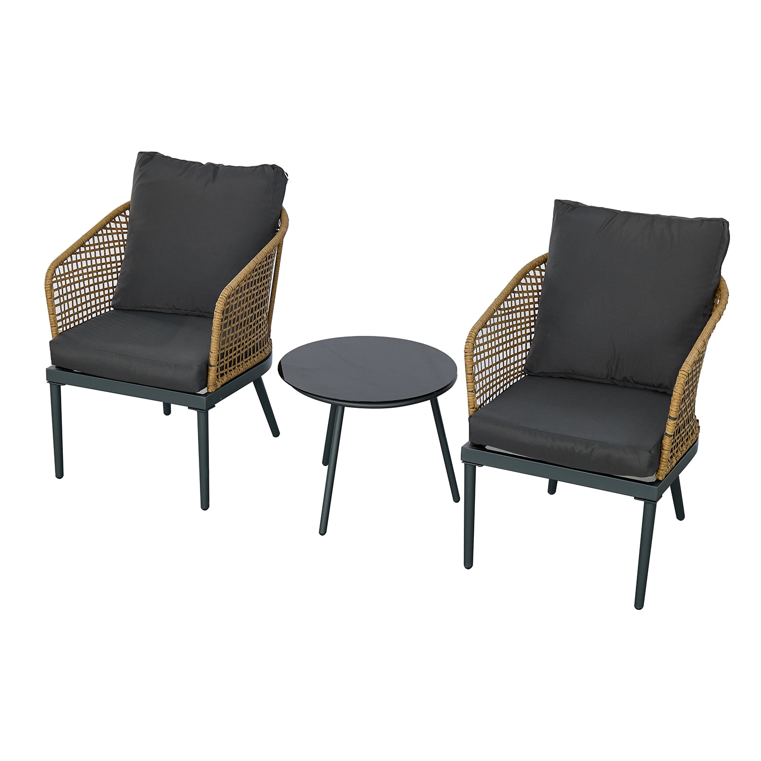 Bybafun YA7100024 Patio-Conversation-Sets - View #2