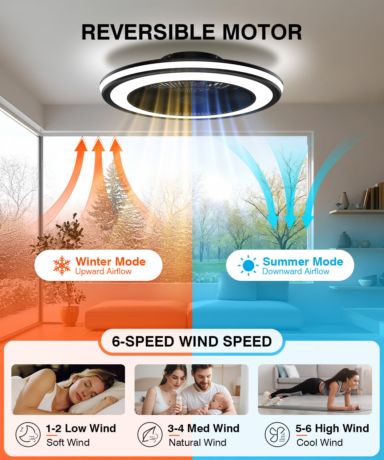 ITOPFOX LIT0712I097 Ceiling-Fans - View #4