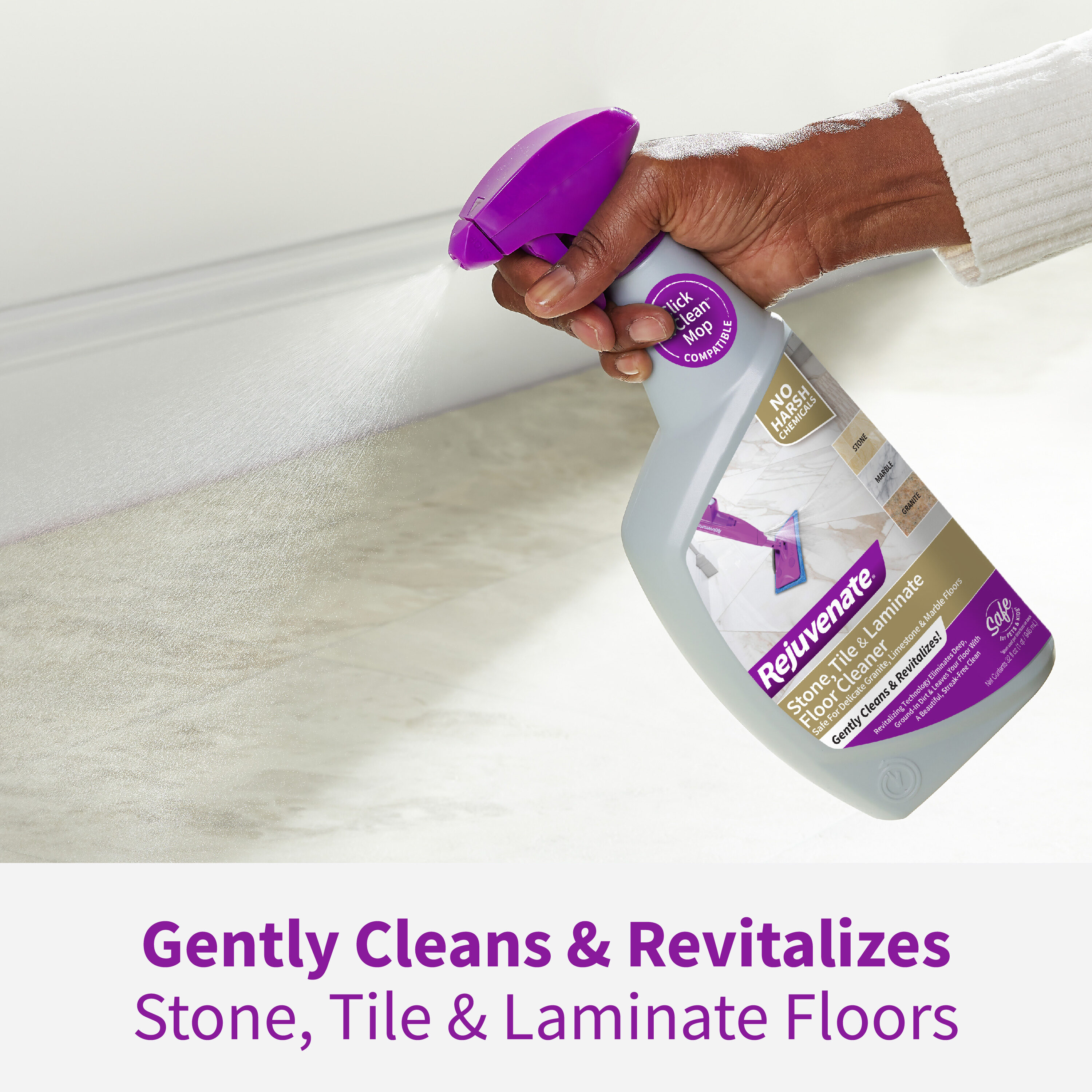 Rejuvenate Green Natural Stone, Tile & Laminate Floor Cleaner