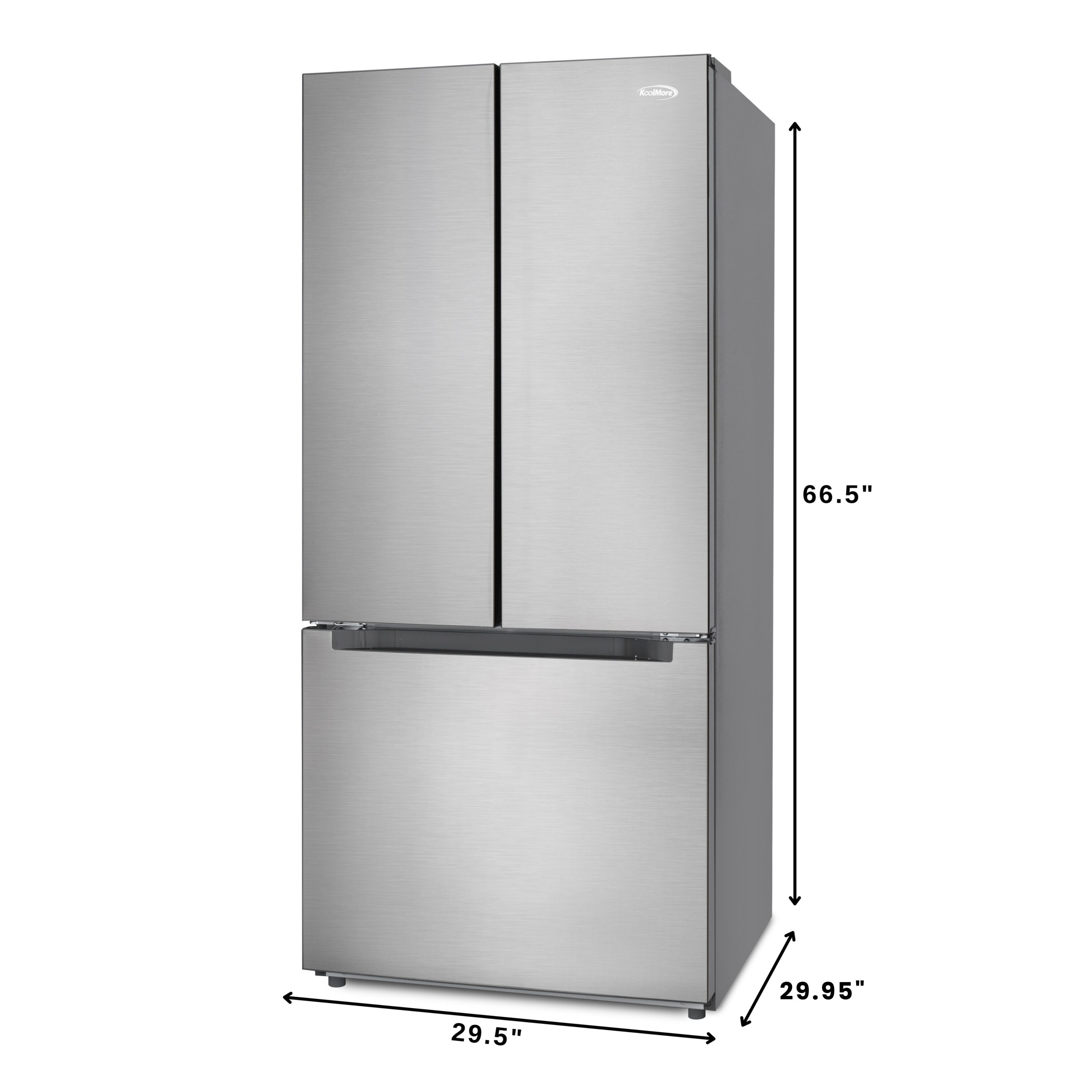 KoolMore LOW-KM-RERFDSS-18C French-Door-Refrigerators - View #16