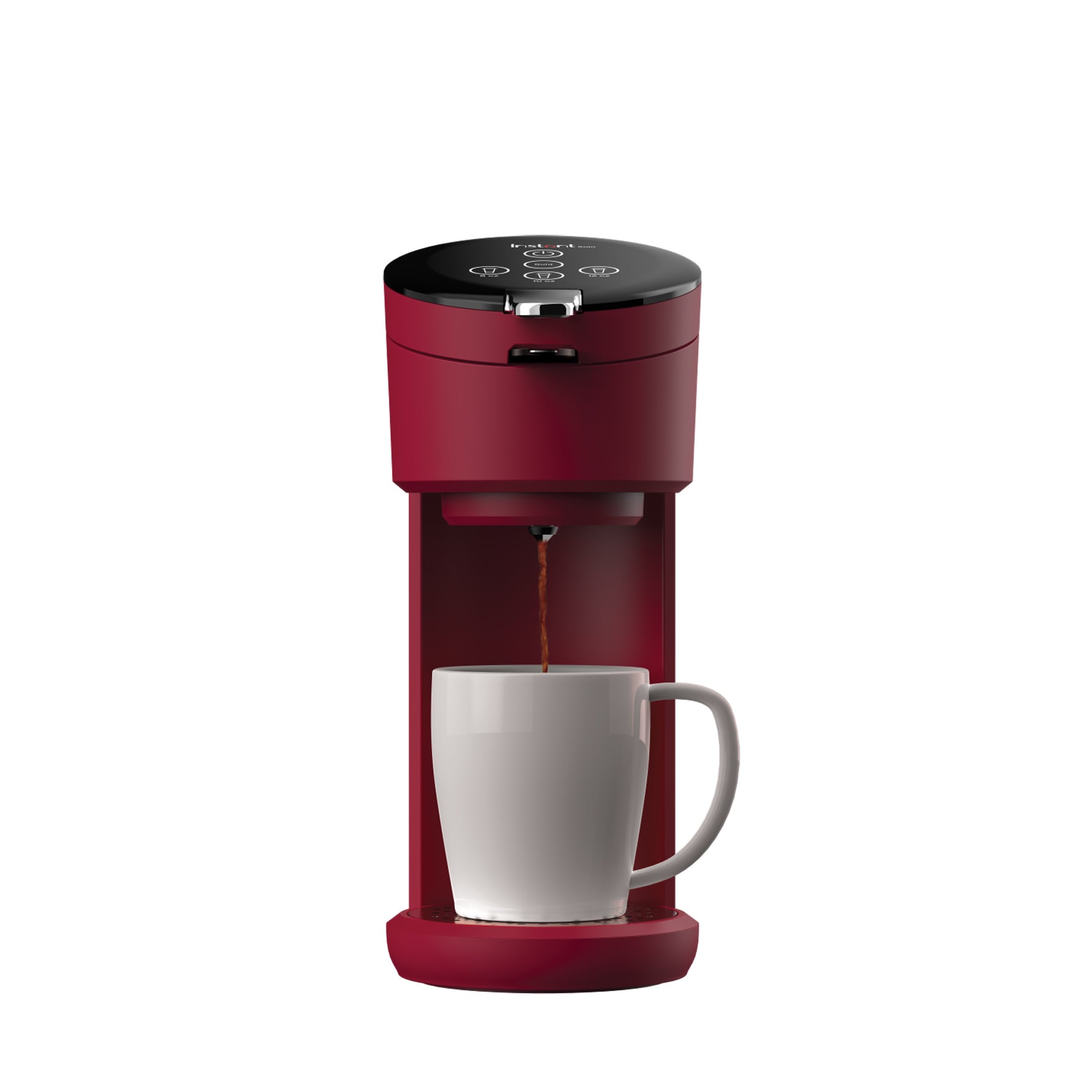 Instant Solo WiFi Connect Single Serve Coffee Maker, from The Makers of Instant Pot, Coffee Brewer, Includes Reusable Coffee Pod & Bold Setting