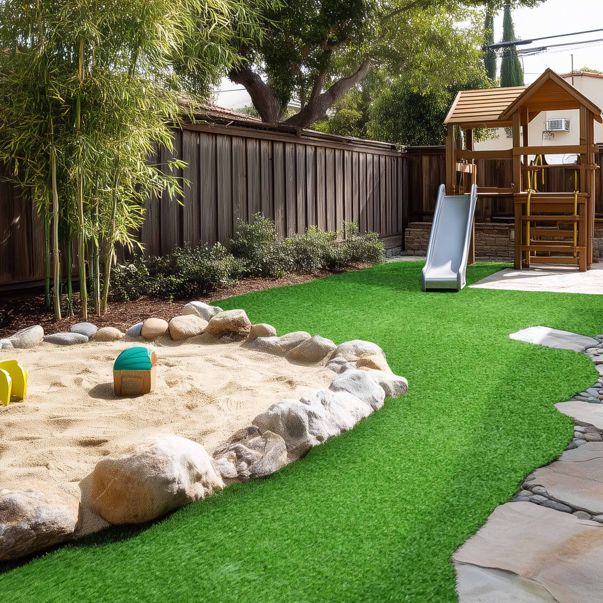 Yescom  3x33-FT Artificial Grass Astro Turf Outdoor Play Areas 1.38-inch High Patio Fake Grass Rug 100-Sq.-FT Yard Synthetic Lawn