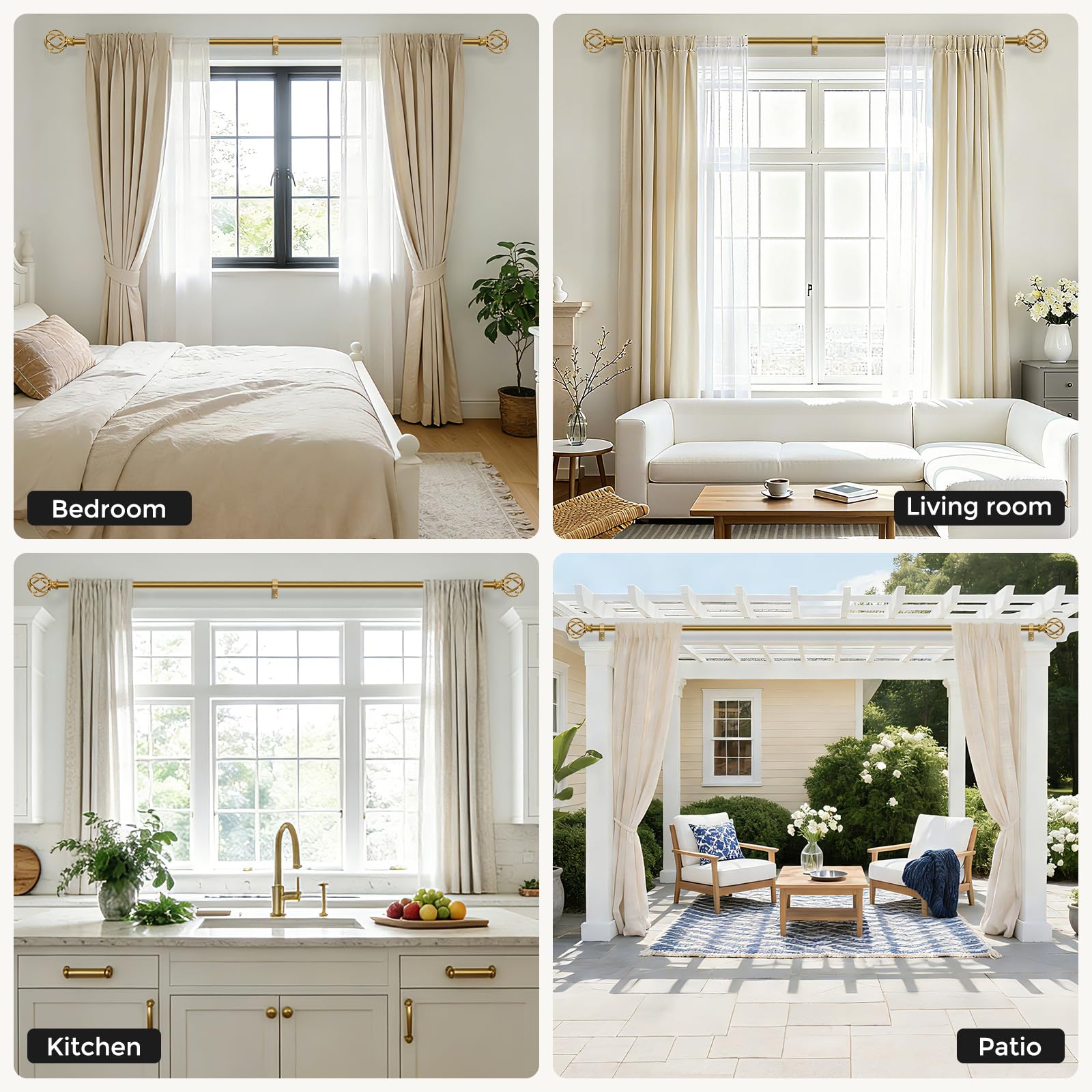 KIWDZFU LKI0818A228 Curtain-Rods - View #5