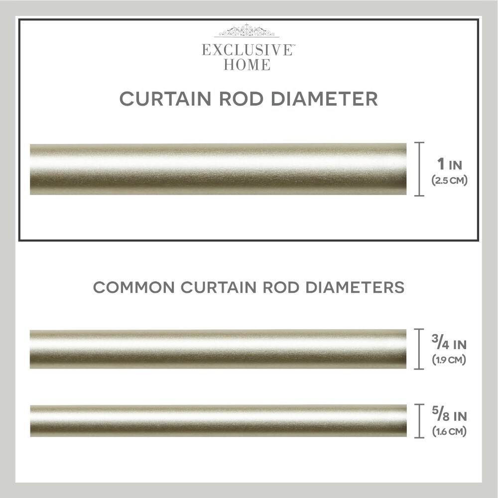 Exclusive Home ER1022-03 66120 Curtain-Rods - View #3