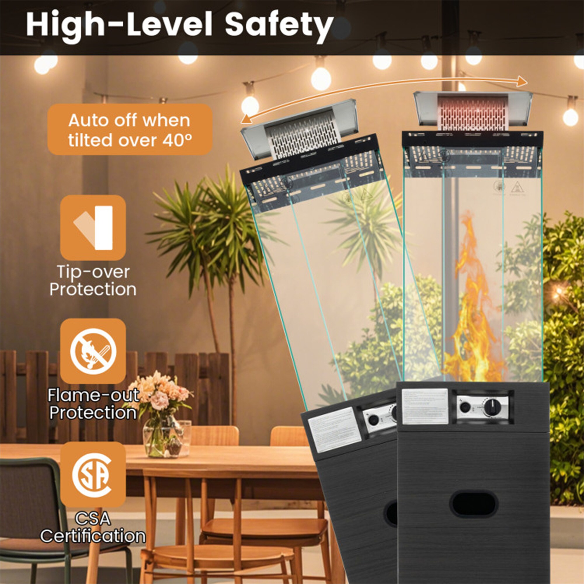 BABOOM BOM-8S00003-OR Outdoor-Gas-Patio-Heaters - View #9