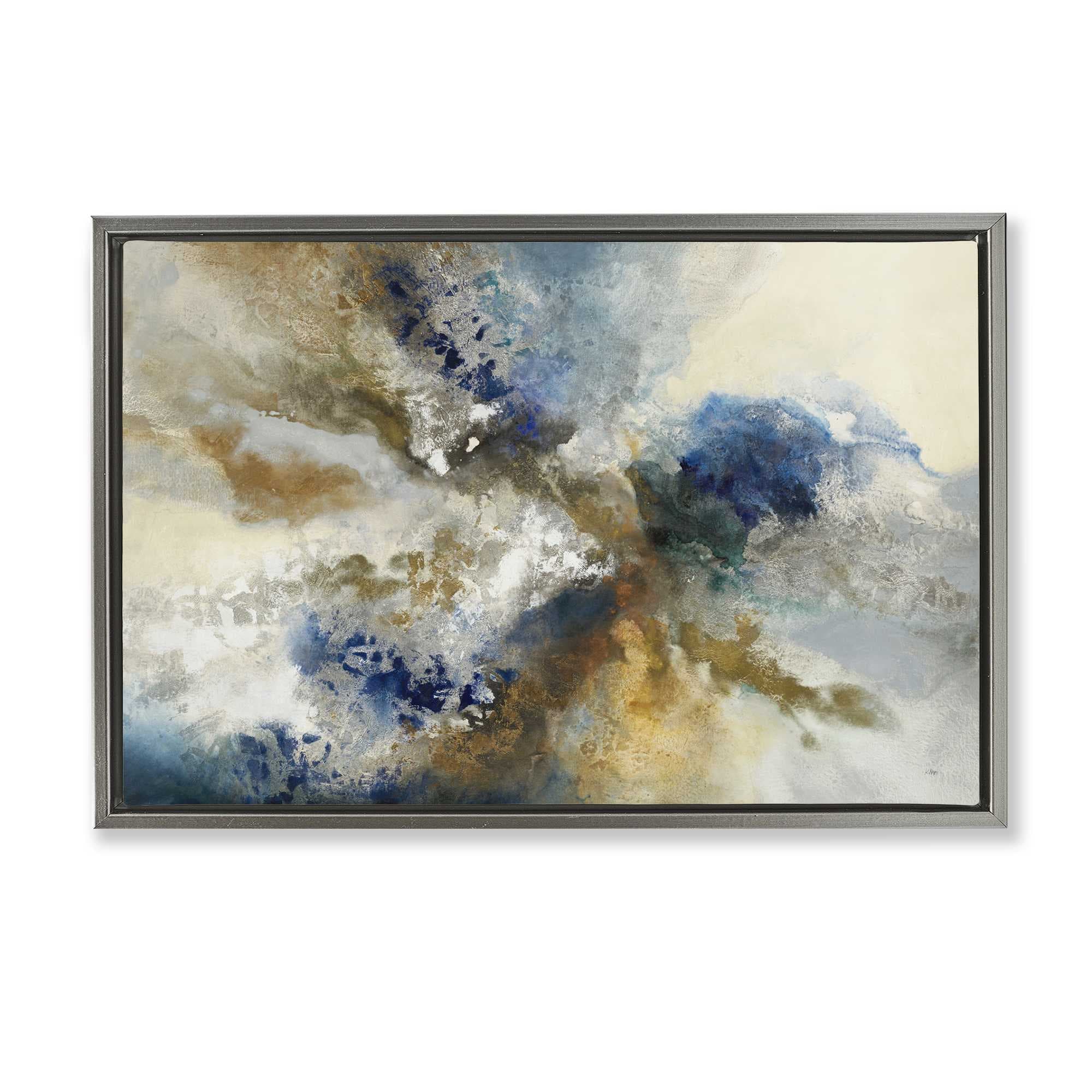 Stupell Industries BS-622-FFL-20X30 Expressive Neutral Distortion Floating Frame design by K. Nari