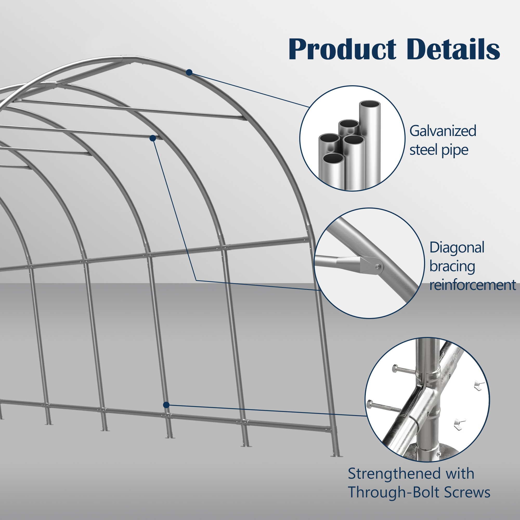 Justincity LJT0416OG24 Carport-Covers - View #10