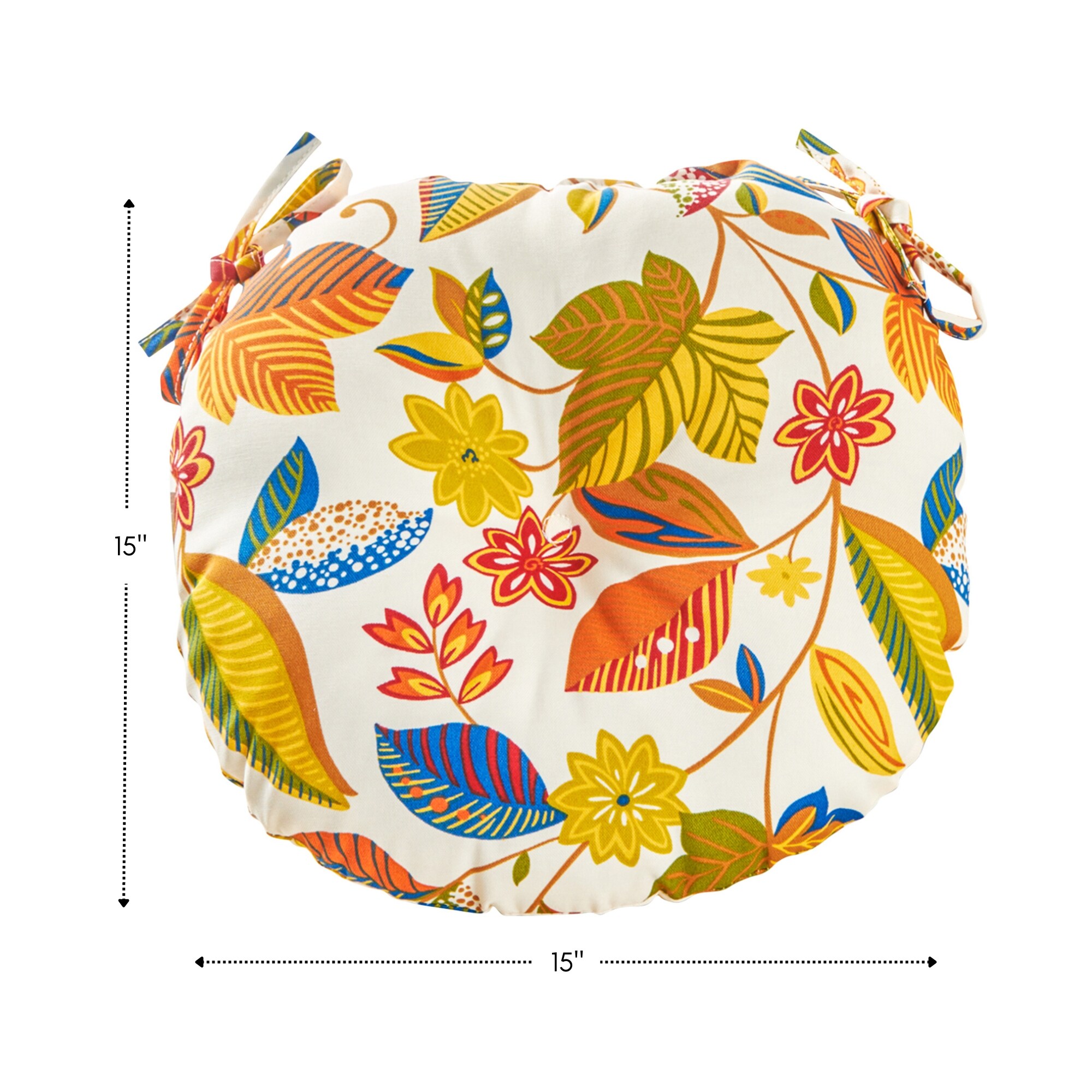 Greendale Home Fashions OC6816S4-SKYMULTI Patio-Furniture-Cushions - View #7