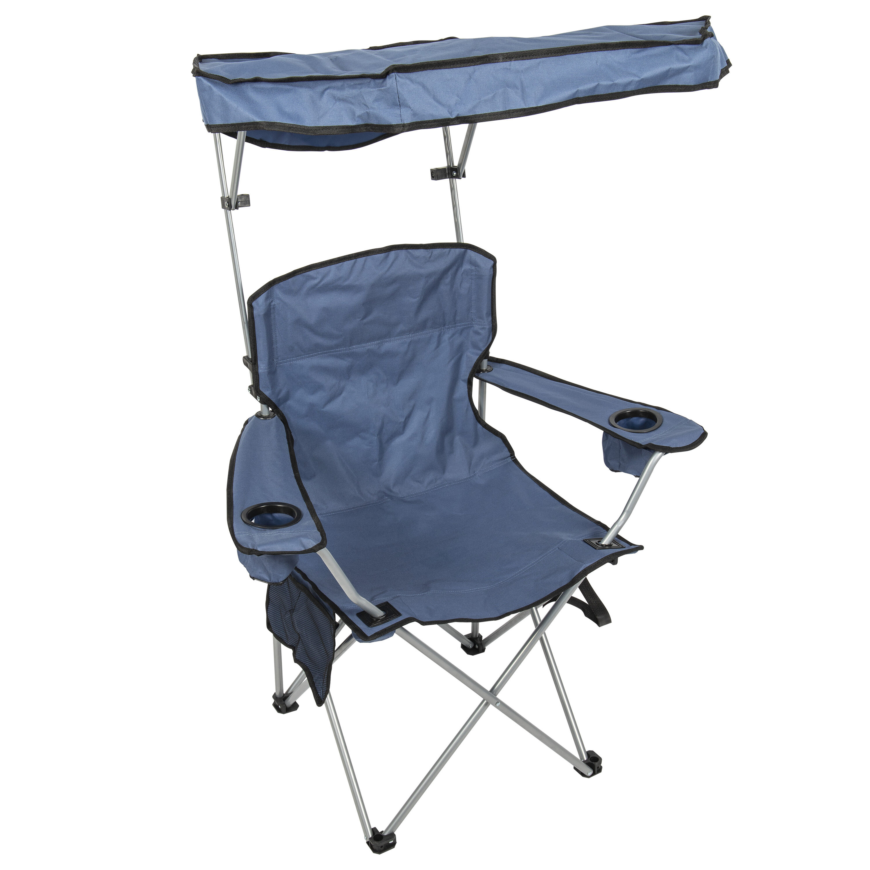 DROZIP Folding Chair Fishing Chair Beach Chair Outdoor Portable Chair Navy  Compact Folding Type, Sills Pluggable para exterior Silla de Camping