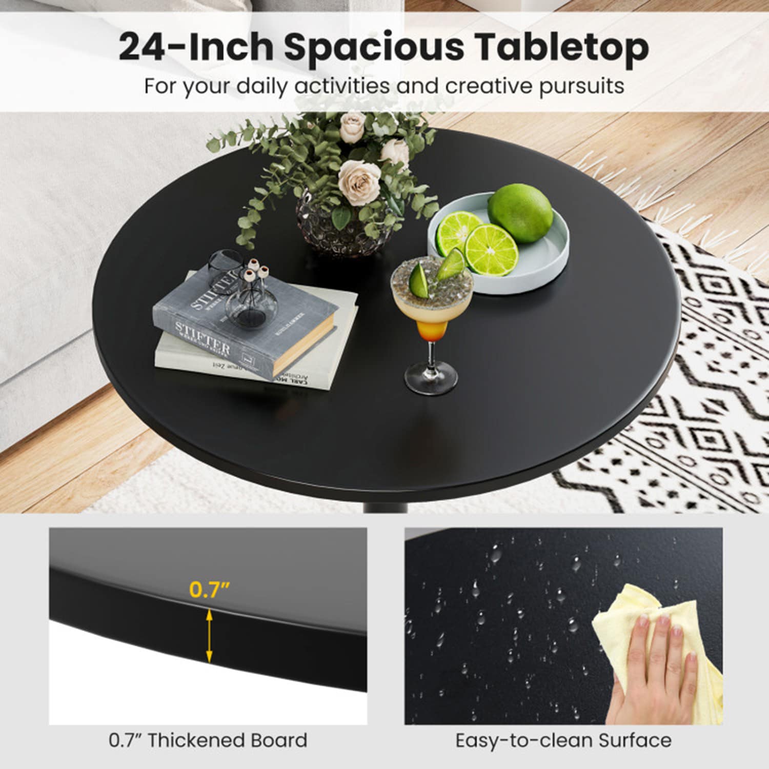 Mondawe MO-JV11091BN Dining-Tables - View #5