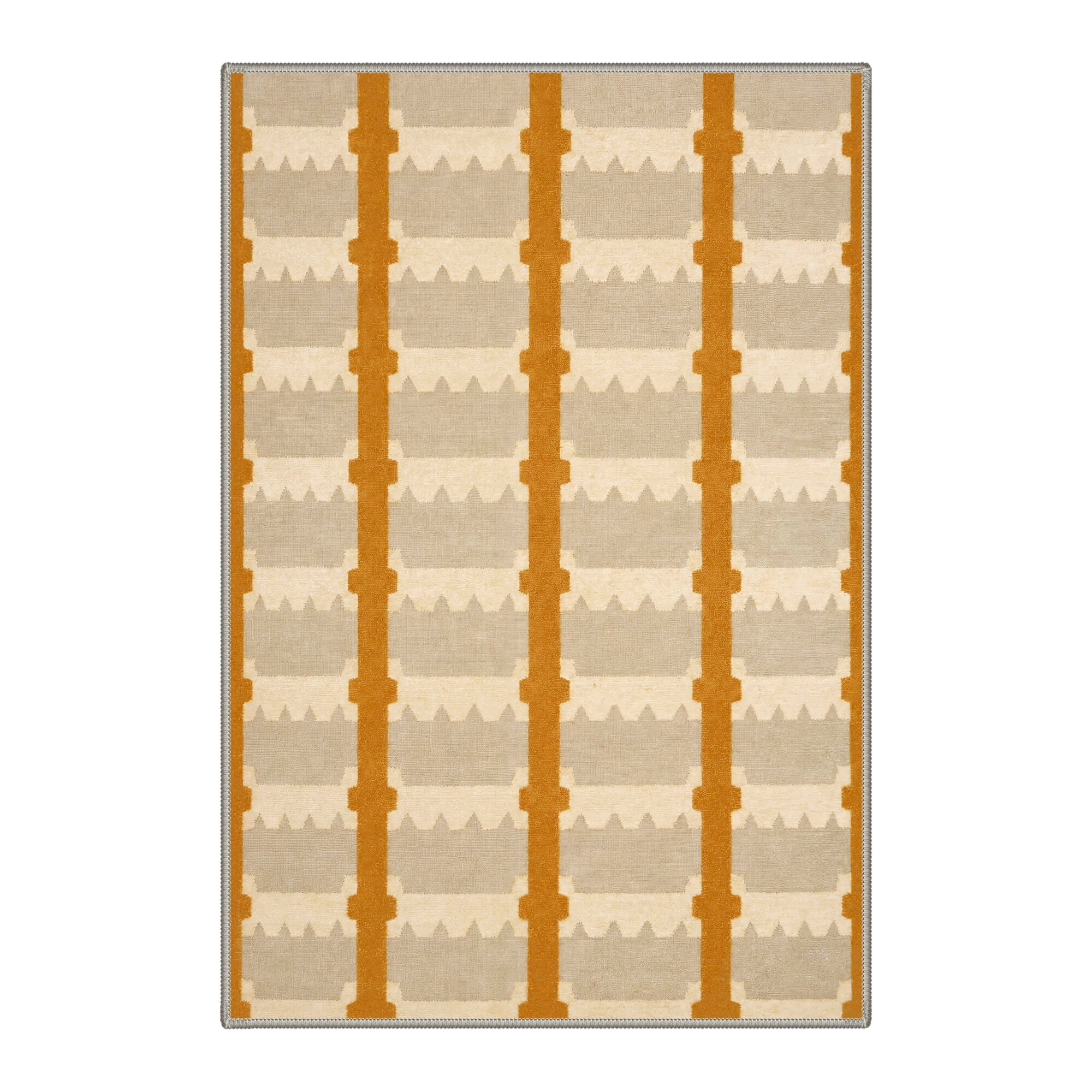 BAVNI ARC00048-SAFFRON-4X6 rugs - View #6