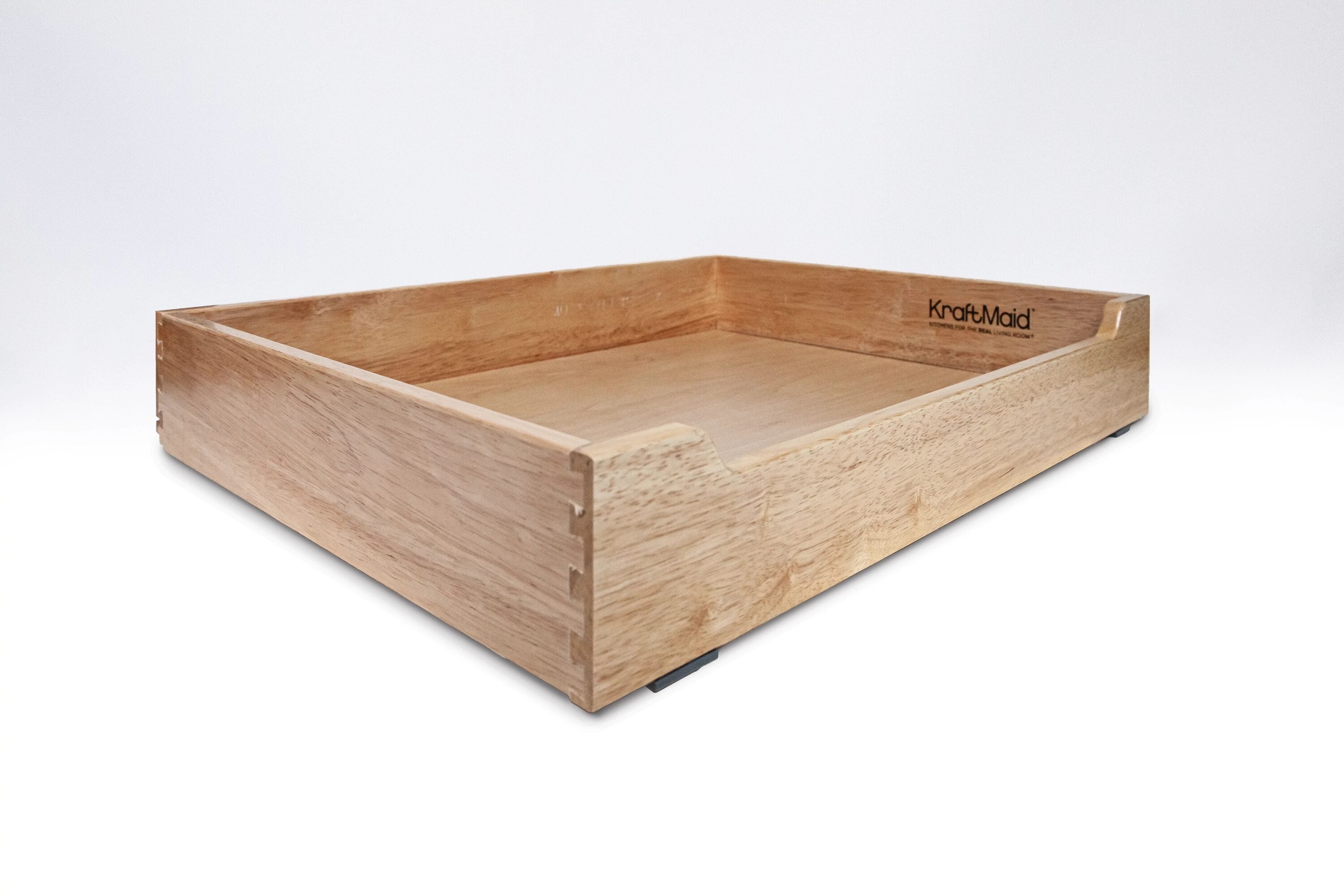 KraftMaid Momentum DXROT27.24G77 Deveron Cabinet Roll-out Tray 22.9375-in W x 4-in H x 20.75-in D Pebble Grey Painted