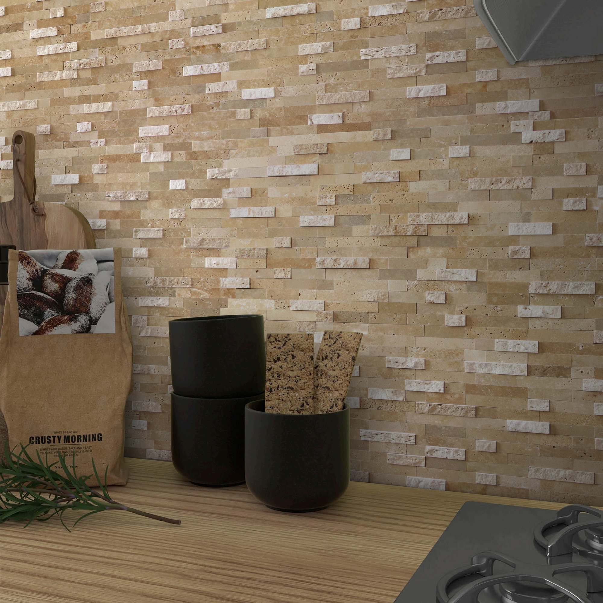 SUNWINGS HEX48-WHI-10 Ceramic-Tile - View #2