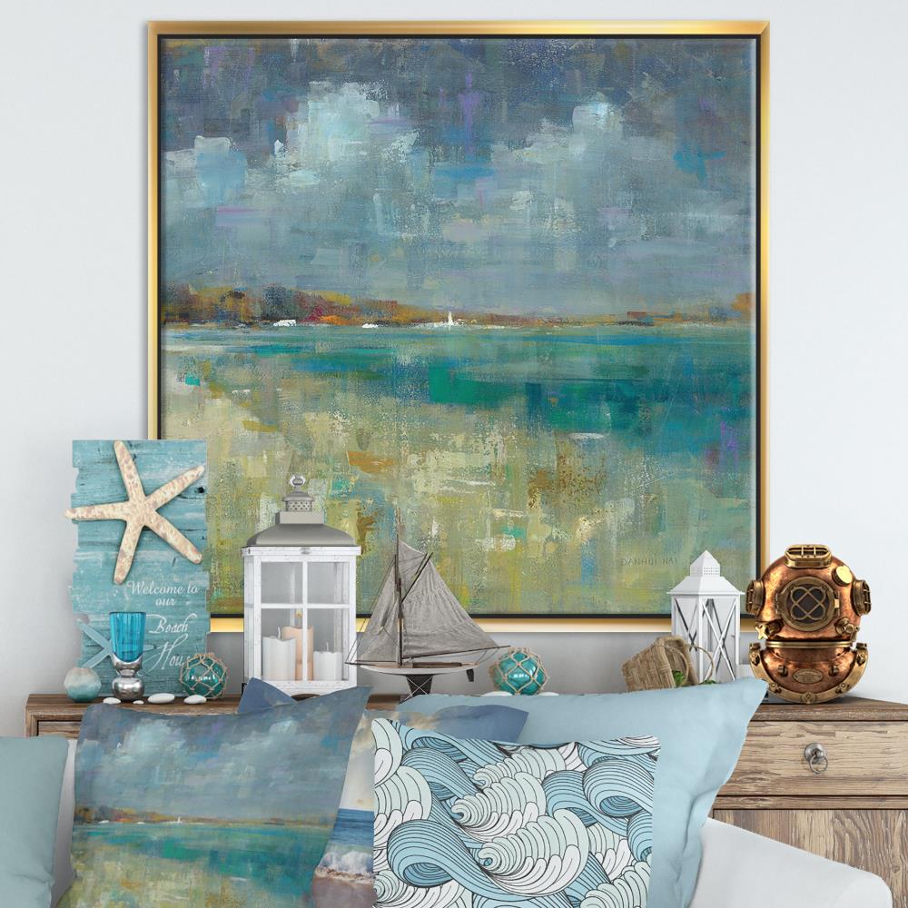Designart FL30581-30-30-GD Wall-Art - View #2