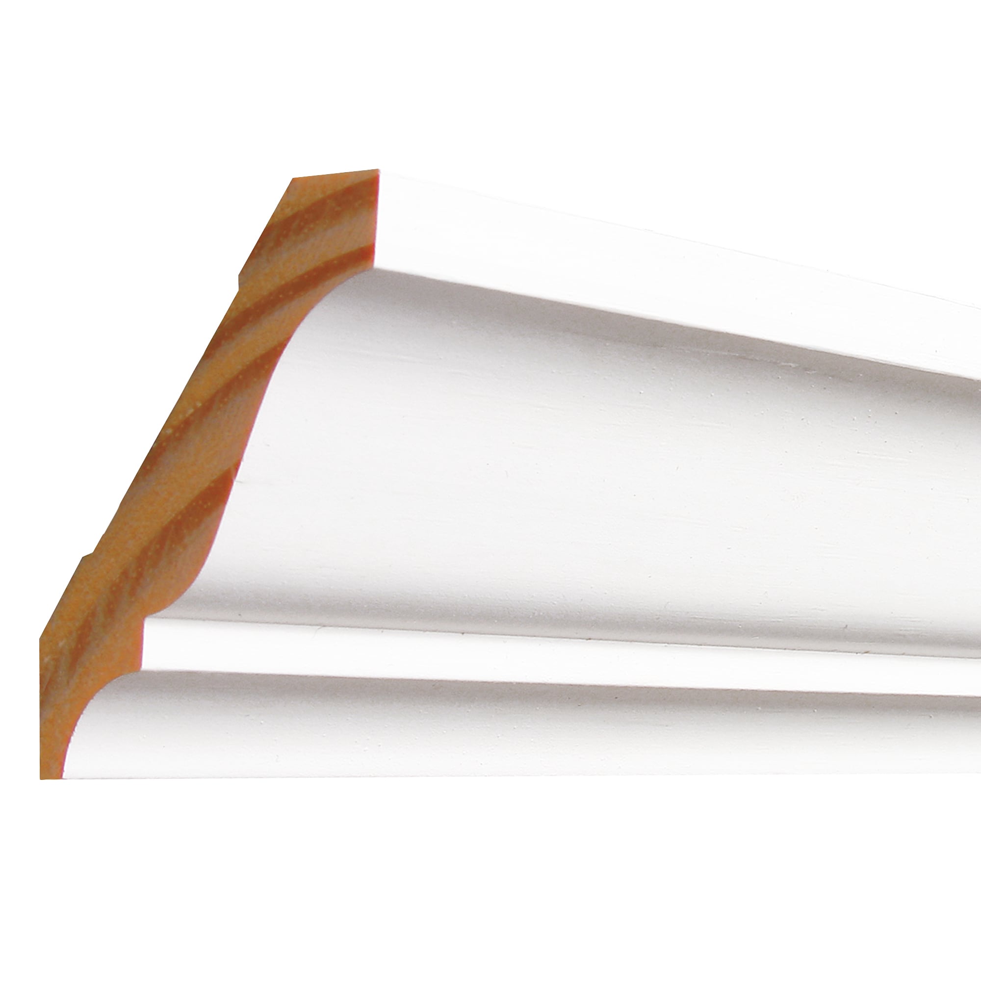 RELIABILT 5316FJPMD 16-ft Pine Primed Wood 53 Crown Moulding