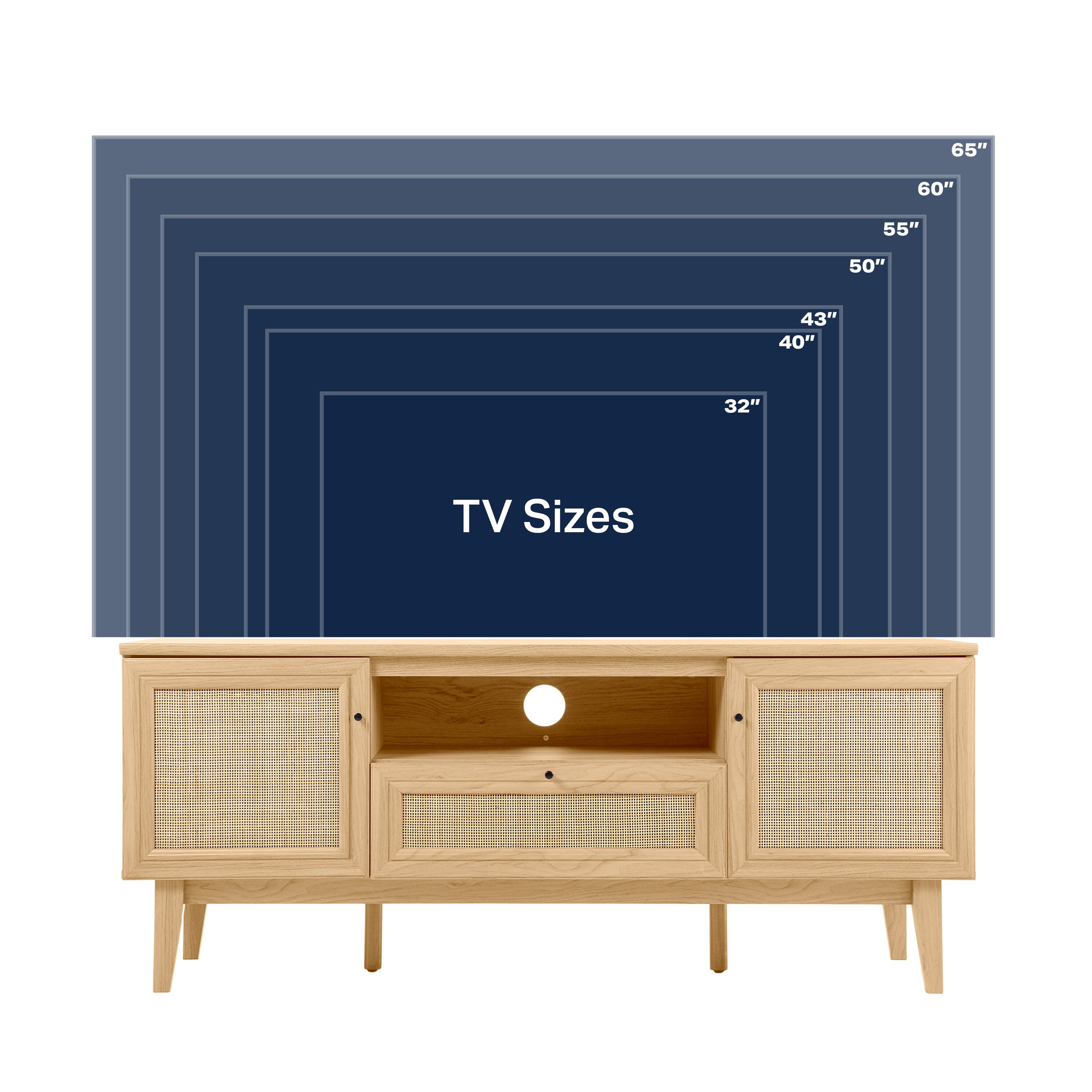 JONATHAN  Y TVS1002A Tv-Stands - View #5