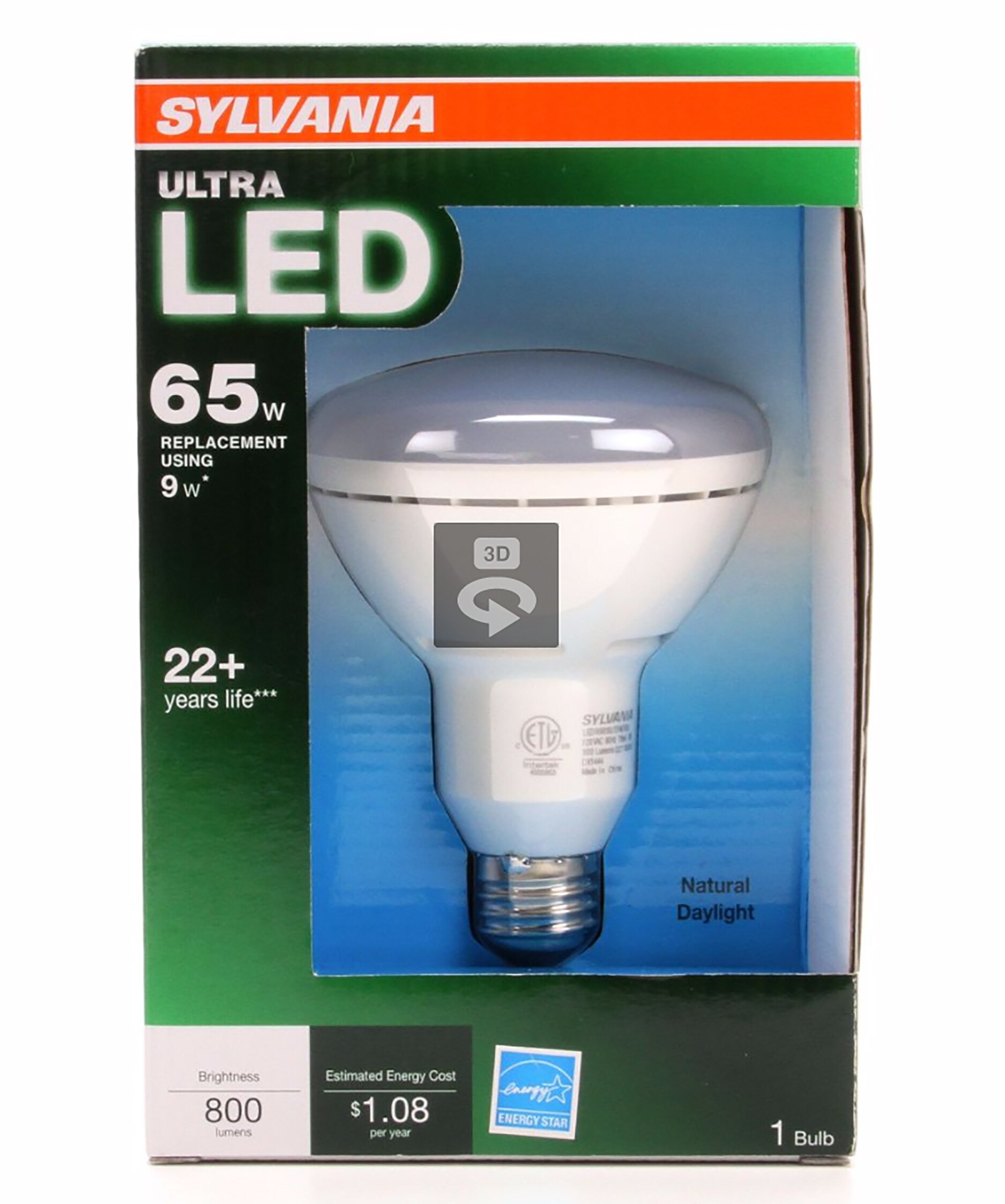 sylvania ultra high output led 65w