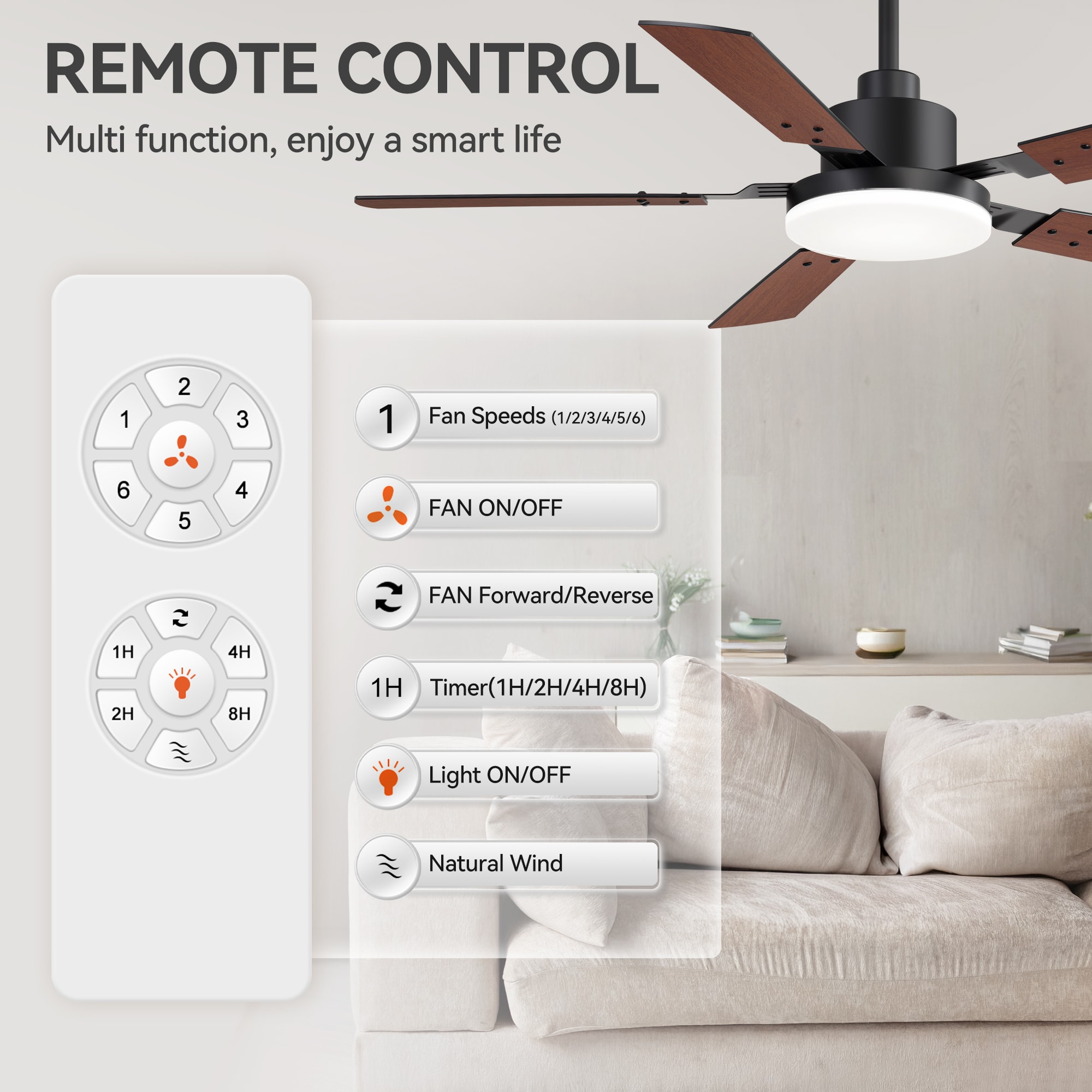Breezary 33034-WH Ceiling-Fans - View #6
