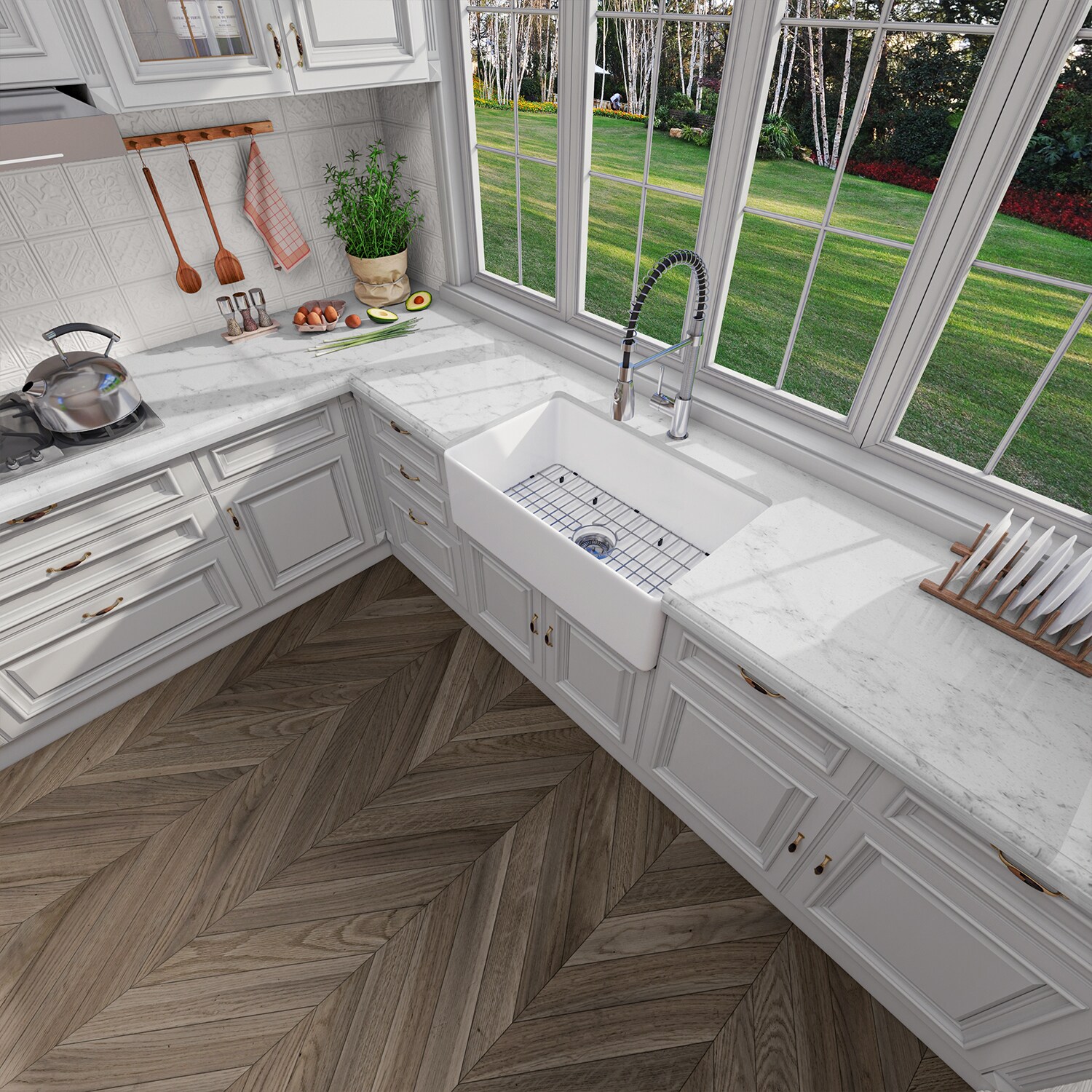 Sinber F3018S-OLR Kitchen-Sinks - View #6