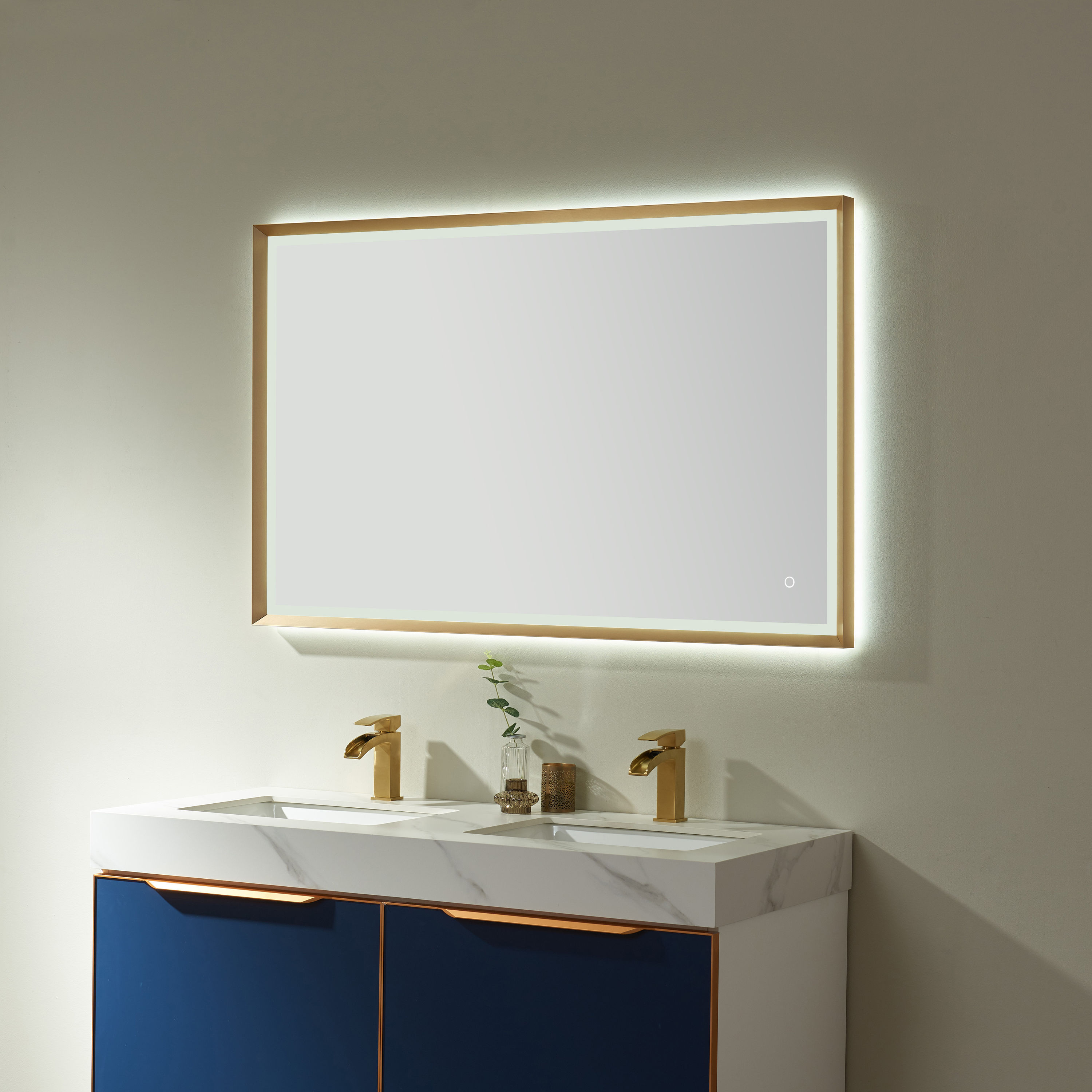 Vinnova 812048R-LED-GF Framed-Bath-Mirrors - View #3