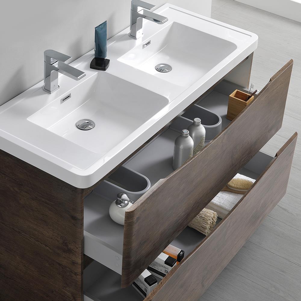 Fresca FCB9148RW-D-I Bath-Vanity-Combo - View #11