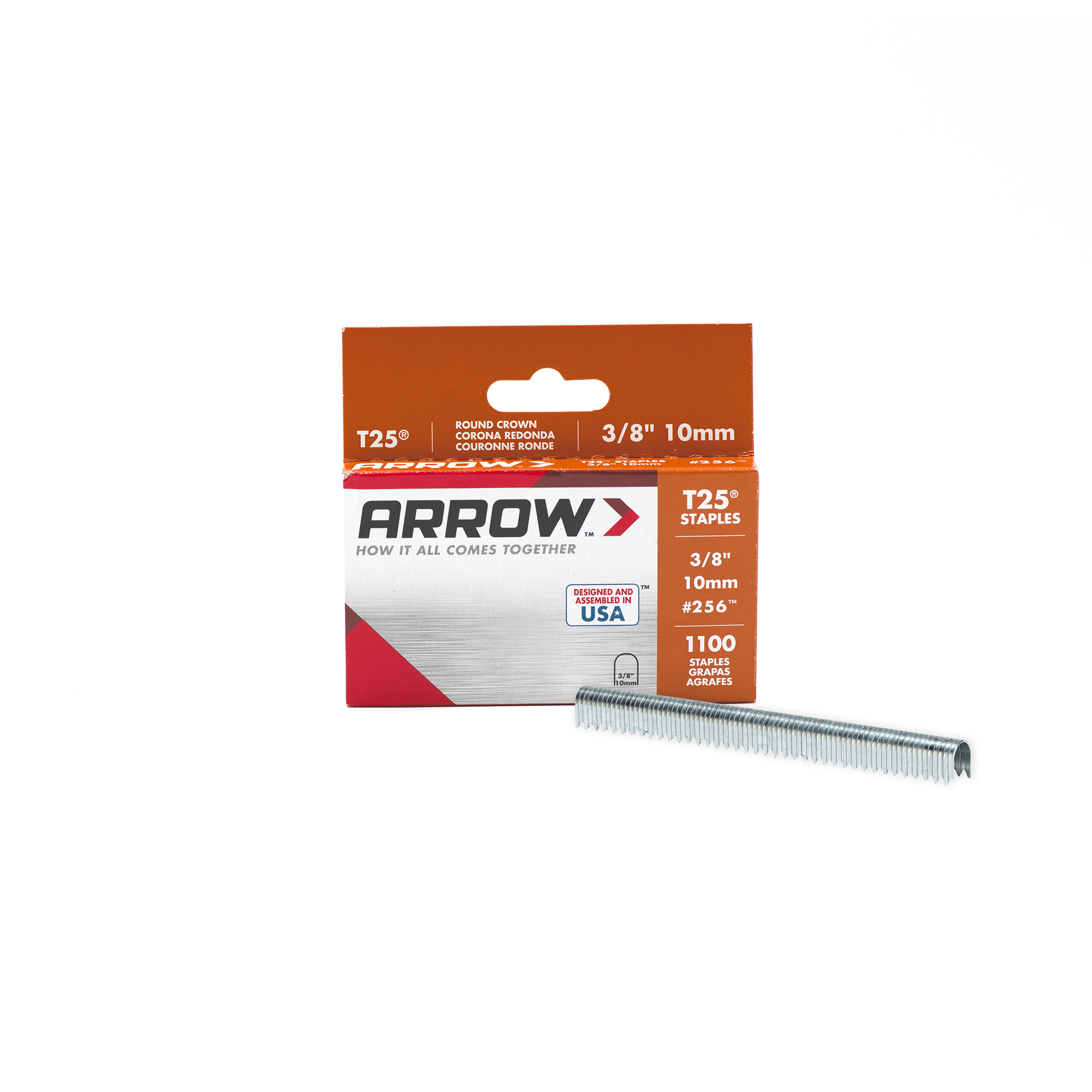 Arrow 25612SP 3/8-in Leg x 5/16-in 20 -Gauge Wire staples 1100 -Per Box