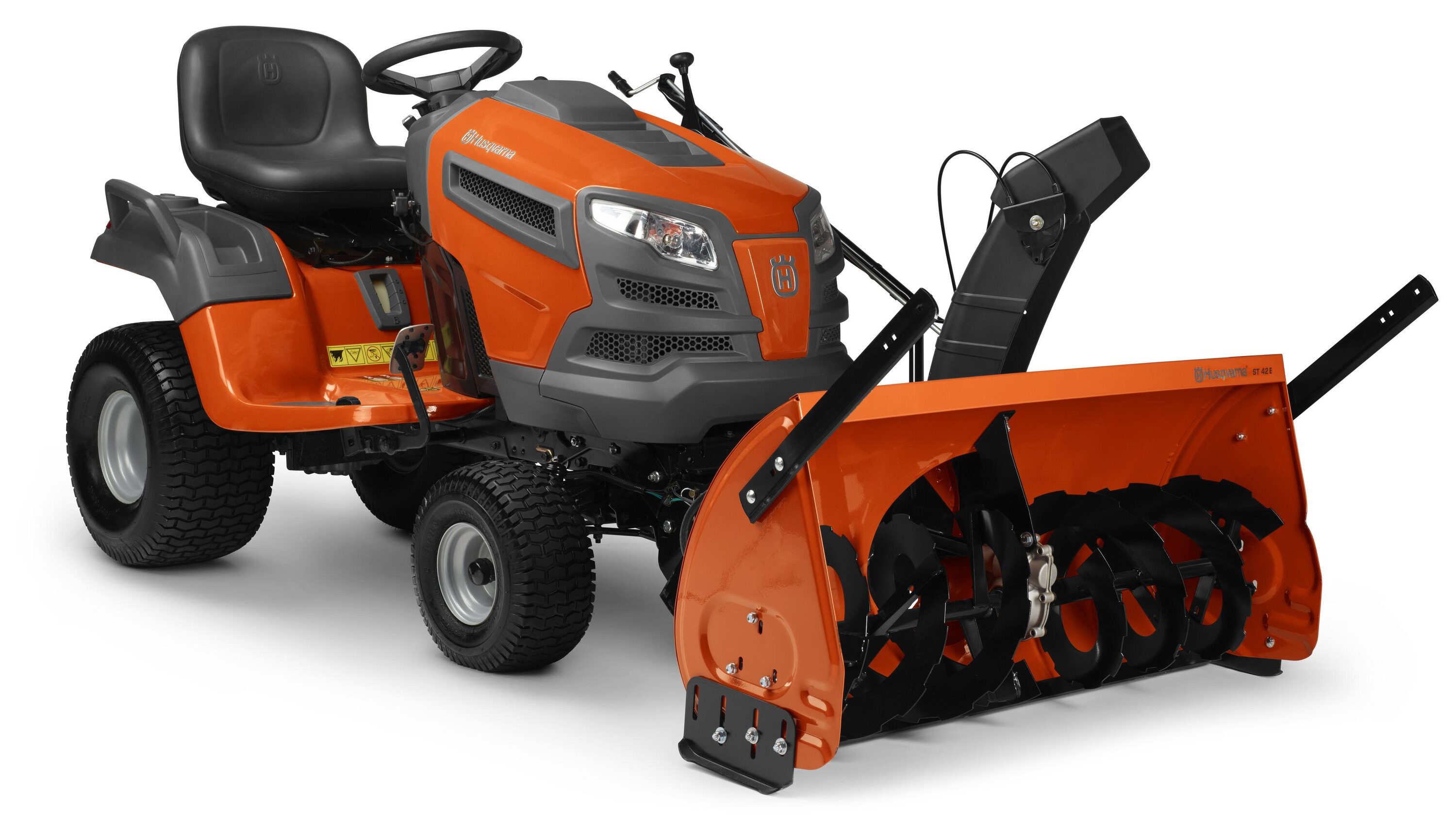 Husqvarna Electric Lift 42 In Two Stage Residential Attachment Snow