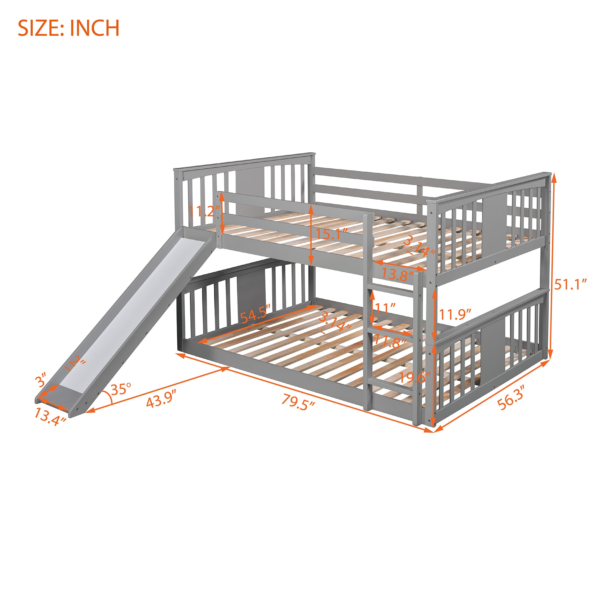 Qualler BLE000208E Bunk-Beds - View #9