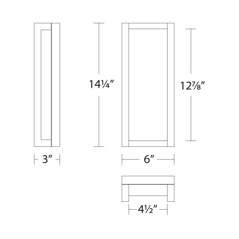 dweLED WS-W44014-BK Outdoor-Wall-Lighting - View #5