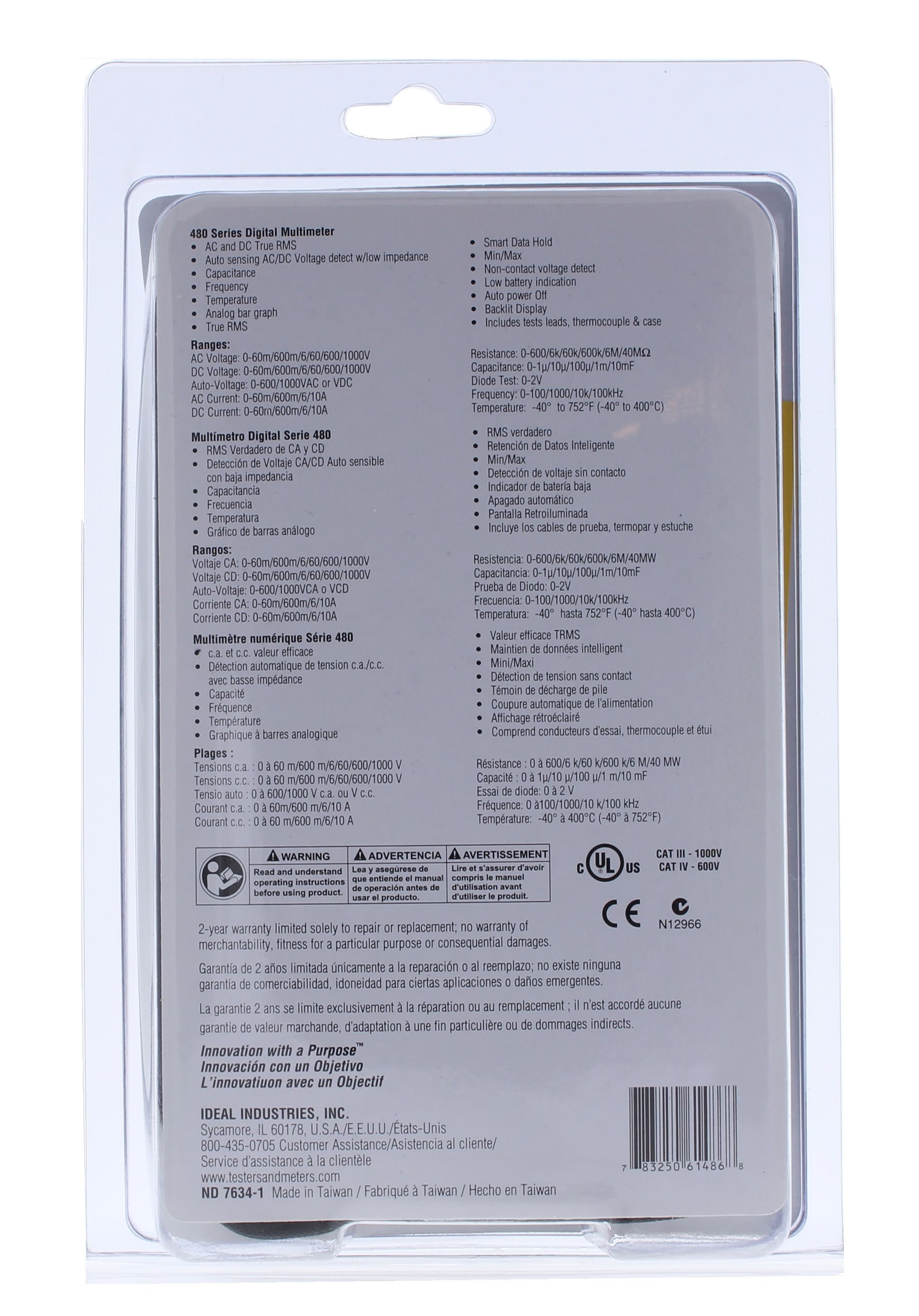 IDEAL 61-486 multimeters - View #8