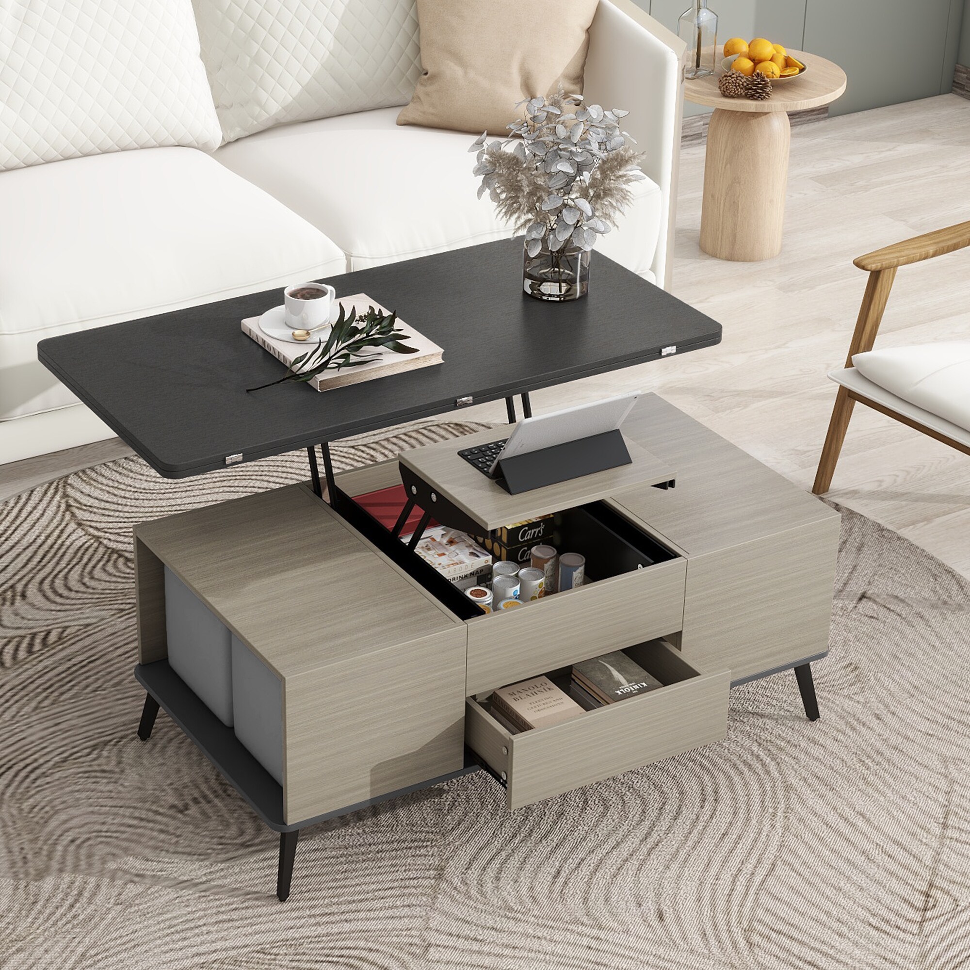 ModernLuxe L3P-CH307469AAG Coffee-Tables - View #3