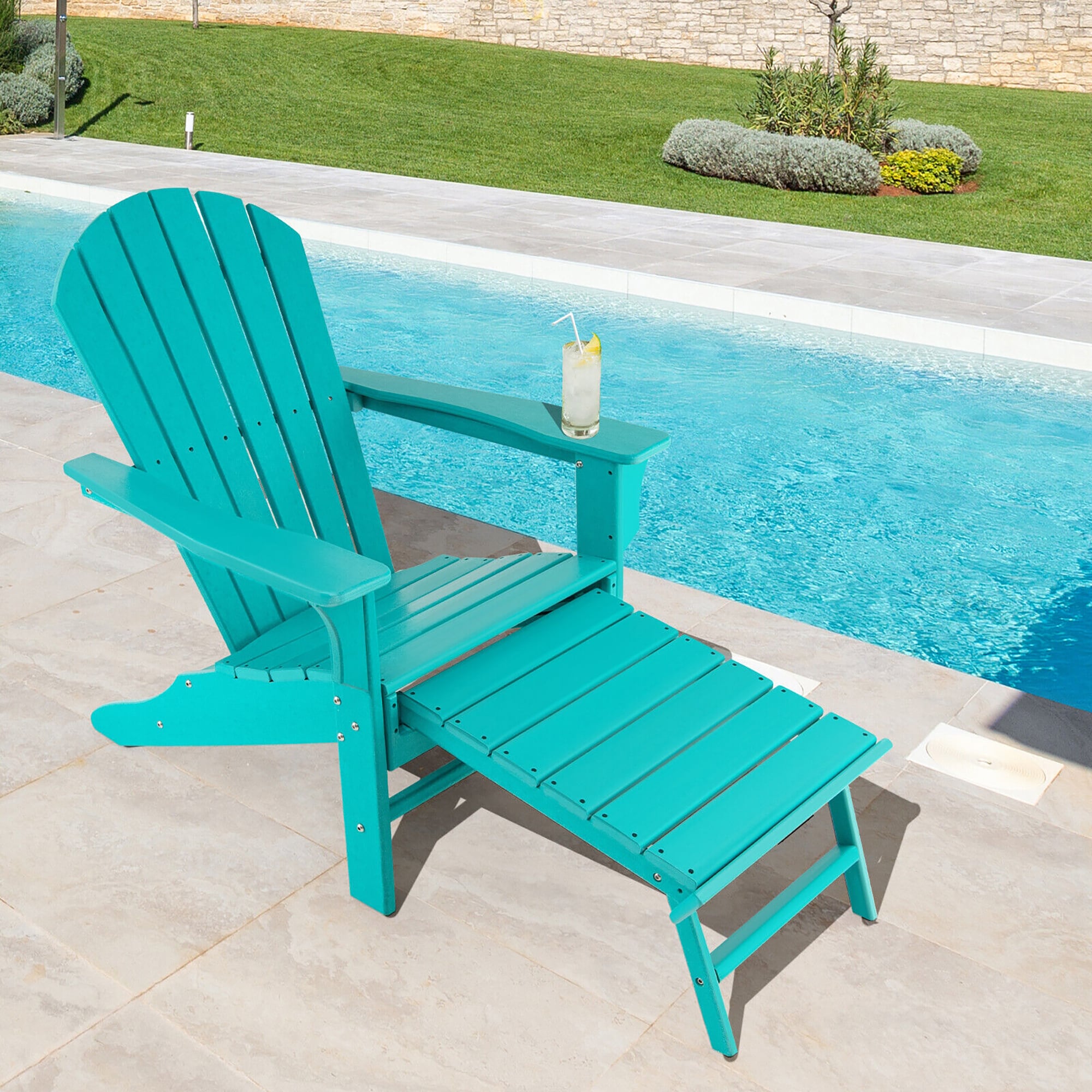 Forclover ALUE-04GR Patio-Chairs - View #2