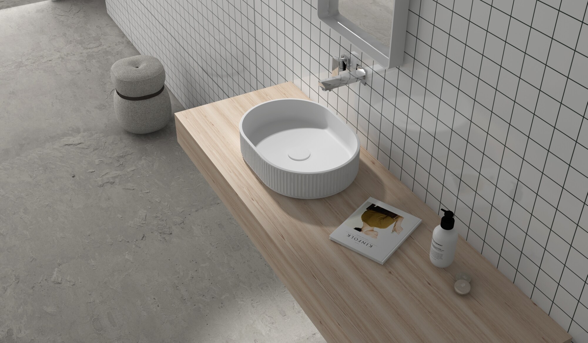 Ruvati RVB2819WH Bath-Sink - View #6