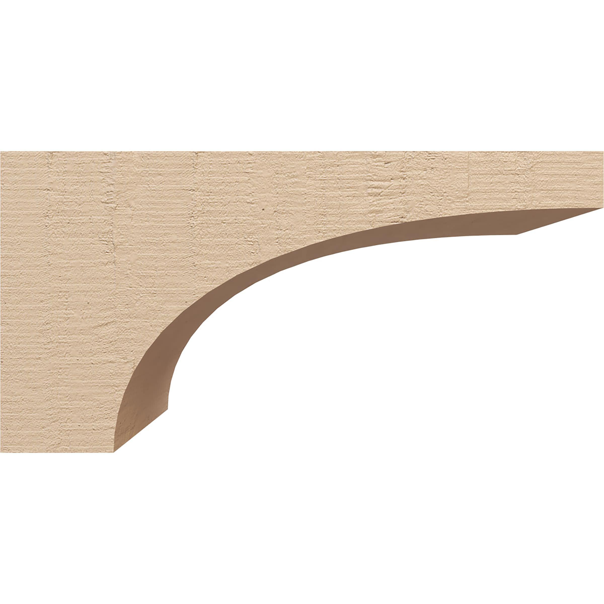 Ekena Millwork CORU08X16X08HUNRCPR corbels - View #3
