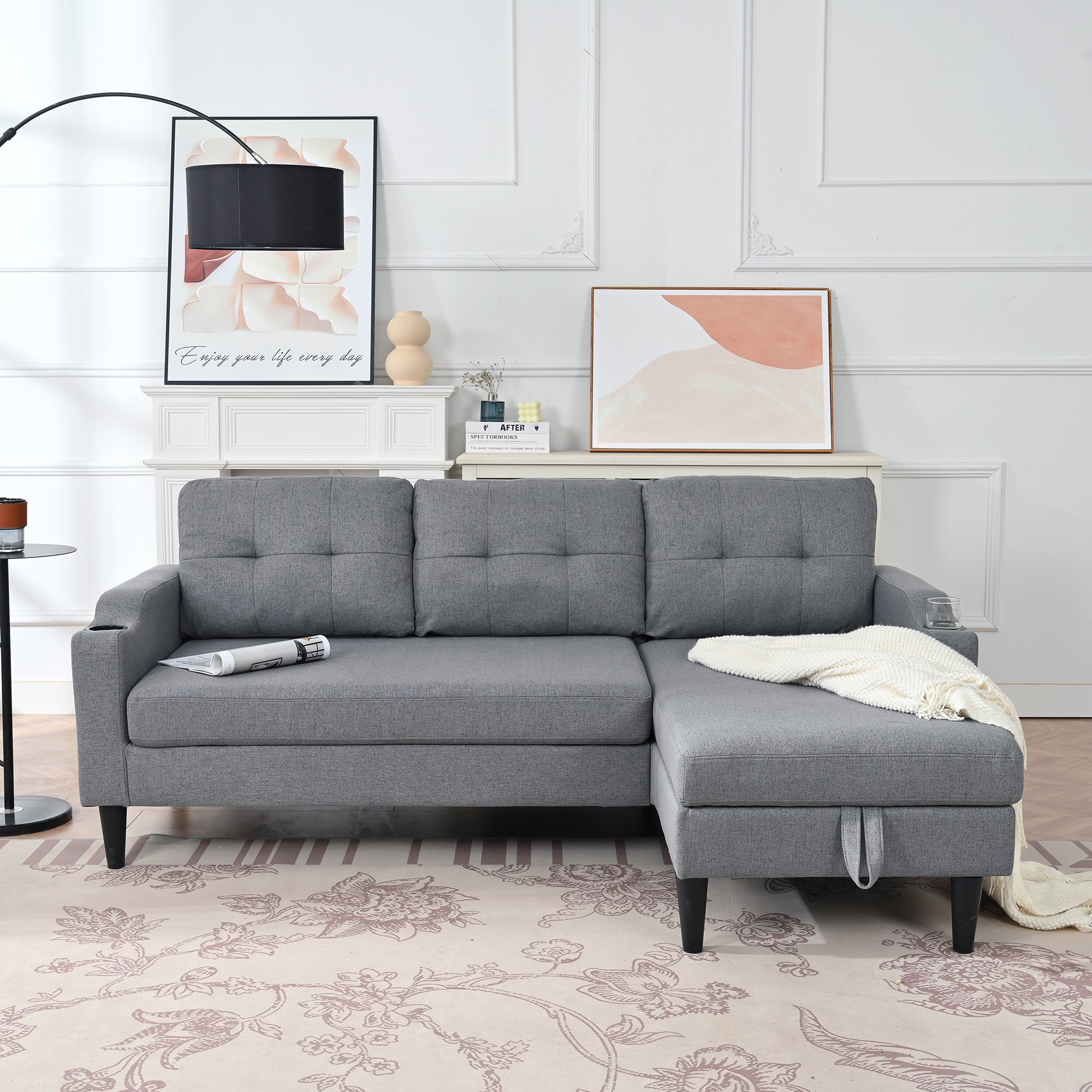 SINOFURN SYA370085GY Sofas-Loveseats - View #20