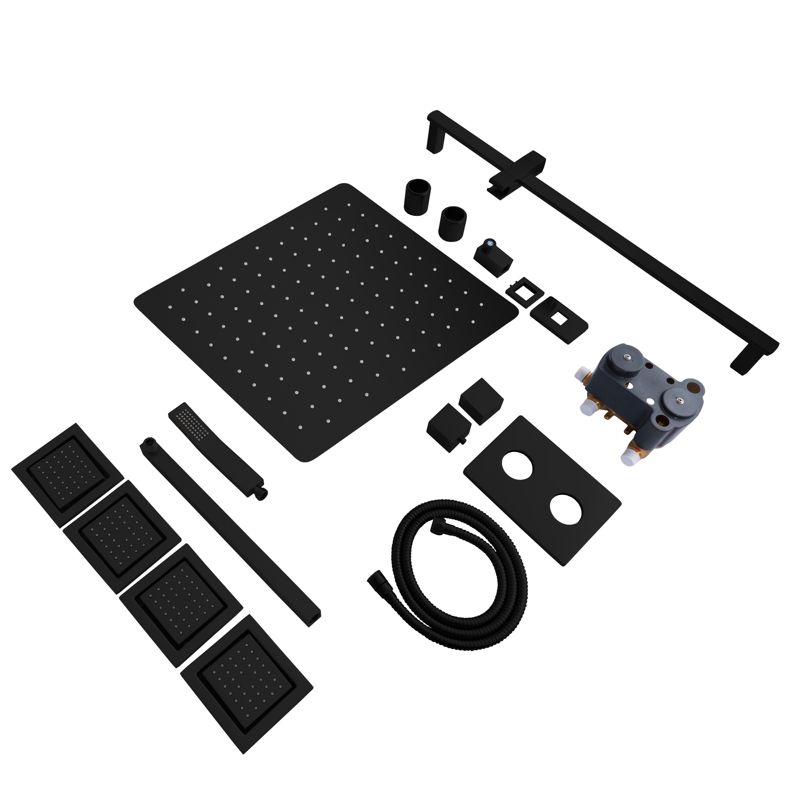 ZLINE KITCHEN & BATH CBY-SHS-T3-MB Showerhead-Bar-Panels - View #2