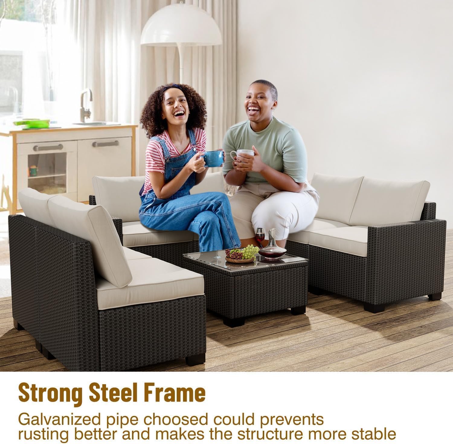 Garvee LAHWCZT2603100038 Patio-Sofas-Daybeds - View #5