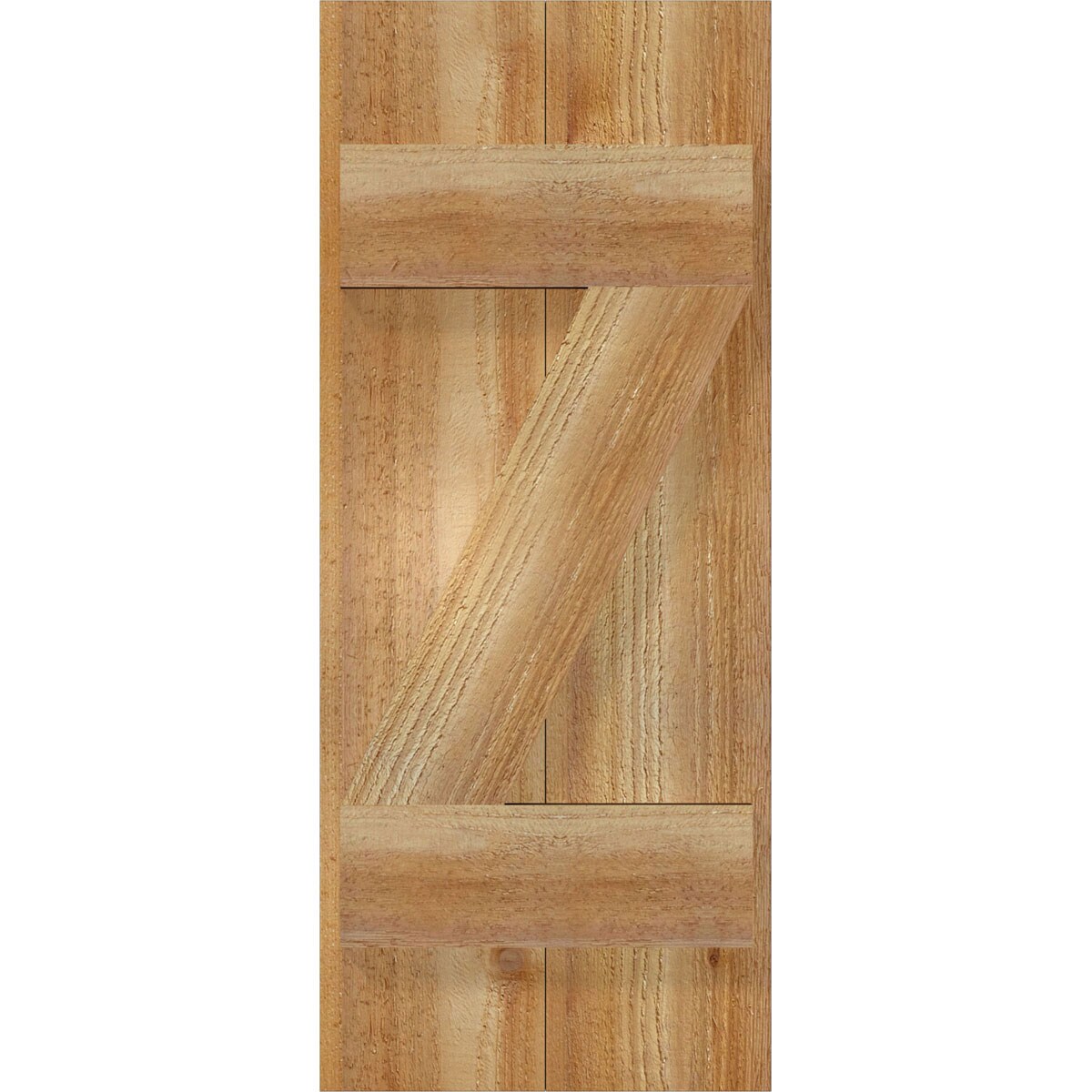 Ekena Millwork RBJ06Z11X026RWR Exterior-Shutters - View #5